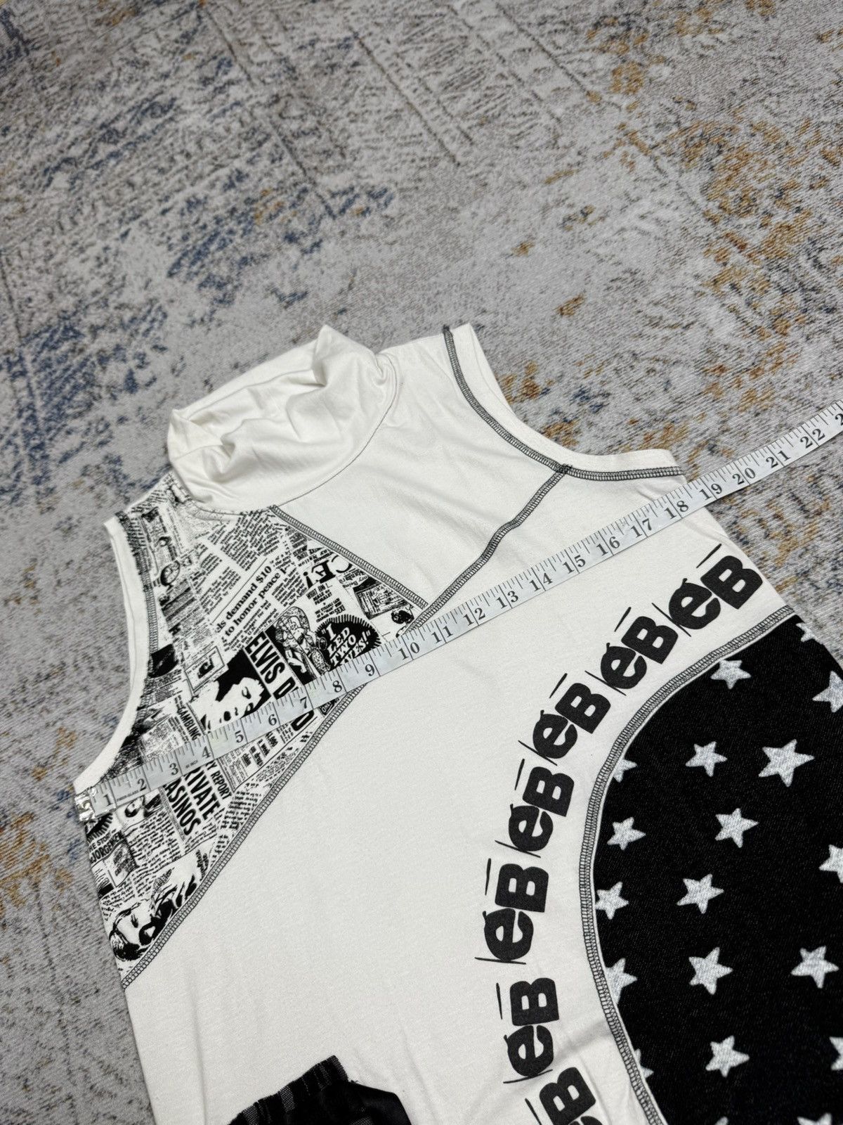 Japanese Brand Eb elvis art tank top Size US M / EU 48-50 / 2 - 8 Thumbnail
