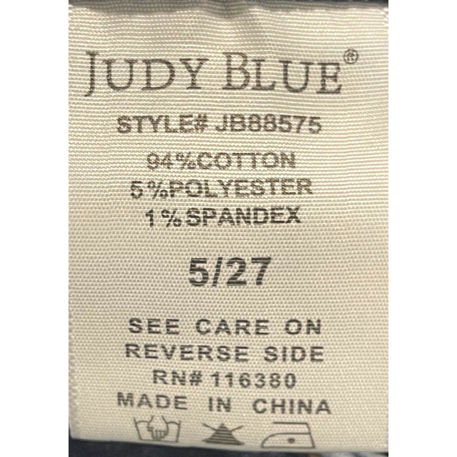 Vintage Judy Blue High Waist Straight Leg Denim Jeans Women 28 X 28.5 Blue 90s Size 28" / US 6 / IT 42 - 6 Thumbnail