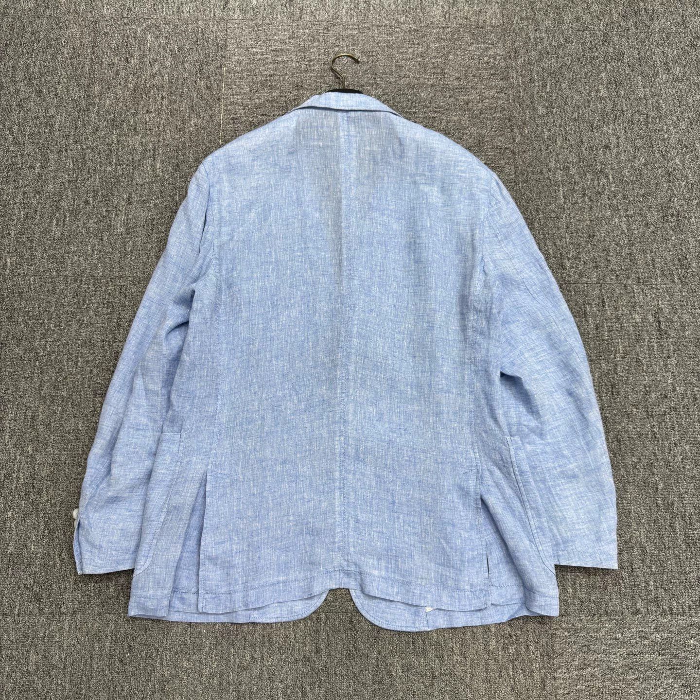 Ermenegildo Zegna Ermenegildo Zegna Linen Suit Jacket Size 56. Size US XXL / EU 58 / 5 - 2 Thumbnail