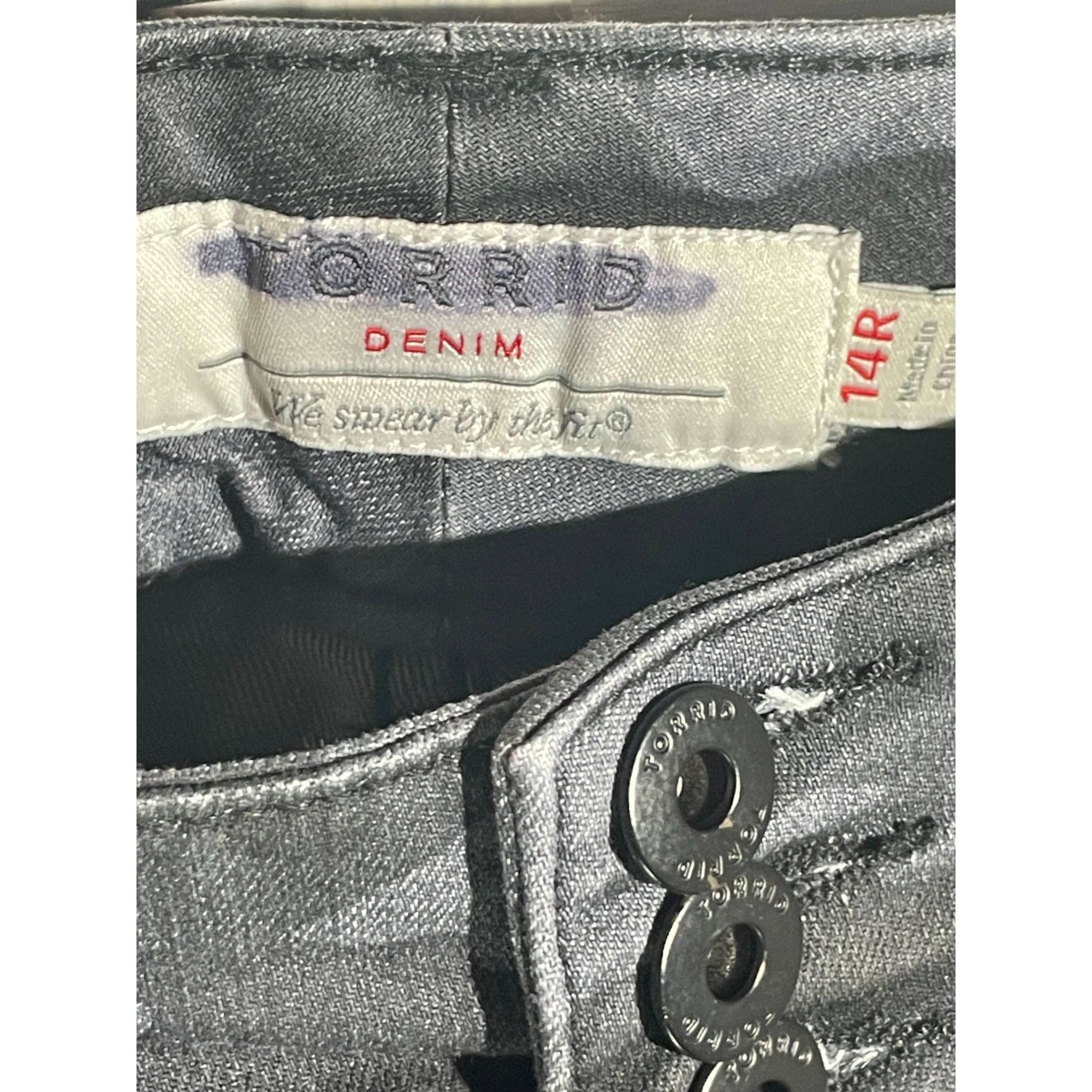 Torrid Torrid 14R Camo Jeggings Size 36" / US 14 / IT 50 - 6 Thumbnail