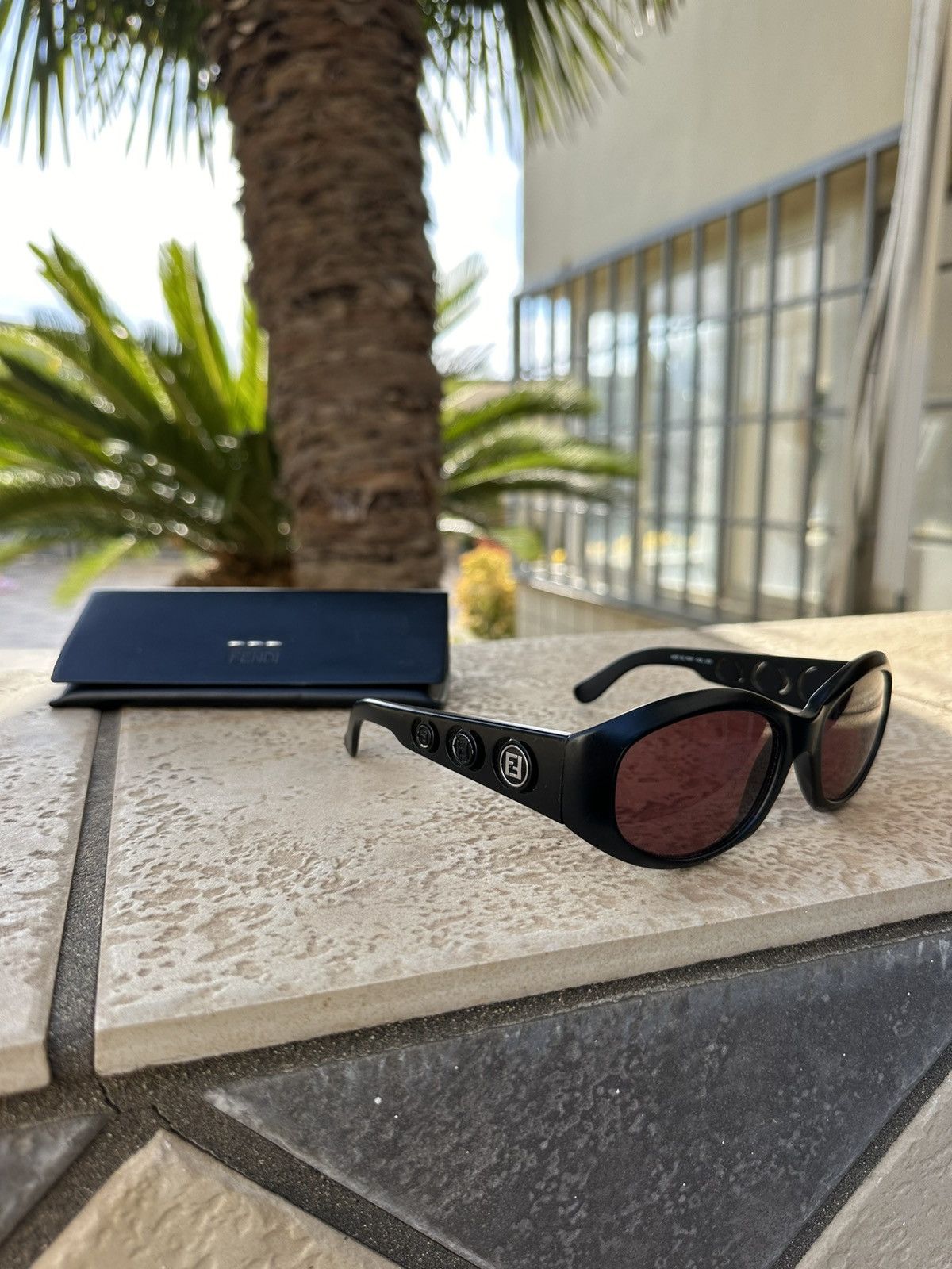 Fendi Fendi Sunglasses Black mod. SL 7524 Size ONE SIZE - 1 Thumbnail