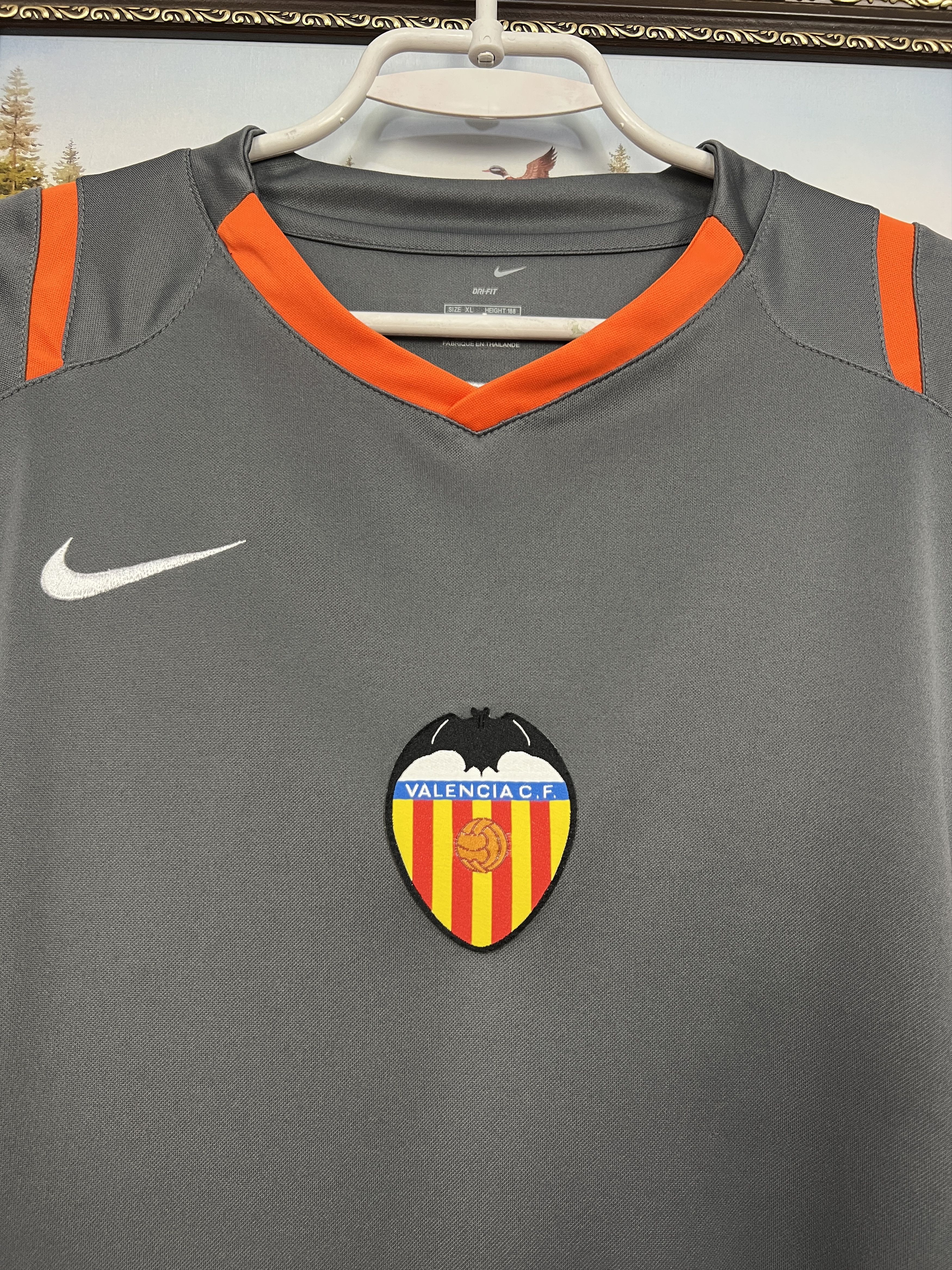 Nike Vintage Nike Valencia Football Shirt Train Soccer Mens Size US XL / EU 56 / 4 - 3 Thumbnail