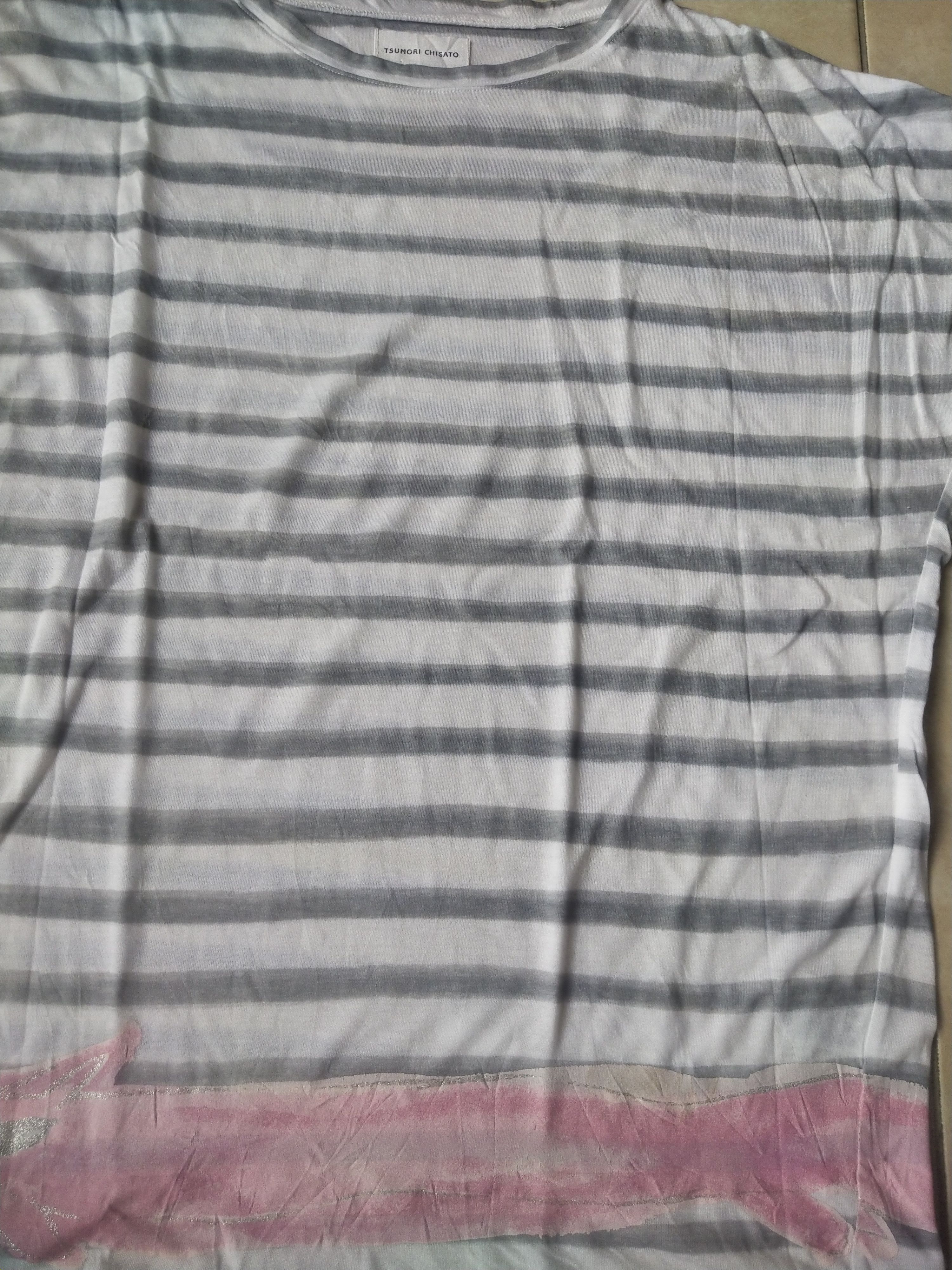 Tsumori Chisato Tsumori Chisato Archive Whimsical Animal Striped Dolman Top Size M / US 6-8 / IT 42-44 - 4 Thumbnail