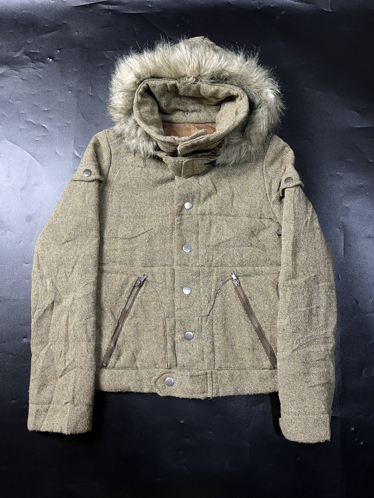 If Six Was Nine × Japanese Brand × Le Grande Bleu (L.G.B.) Japanese Tettsu Fur jacket lgb style Size US S / EU 44-46 / 1 - 1 Thumbnail