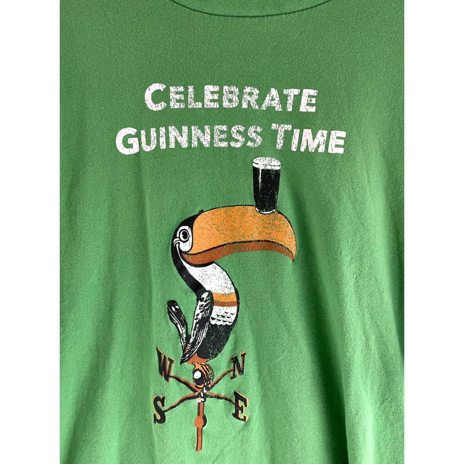 Vintage Guinness T-Shirt Mens 2XL Green Short Sleeve Round Neck Regular Cotton Vintage? No. Size US XXL / EU 58 / 5 - 3 Thumbnail