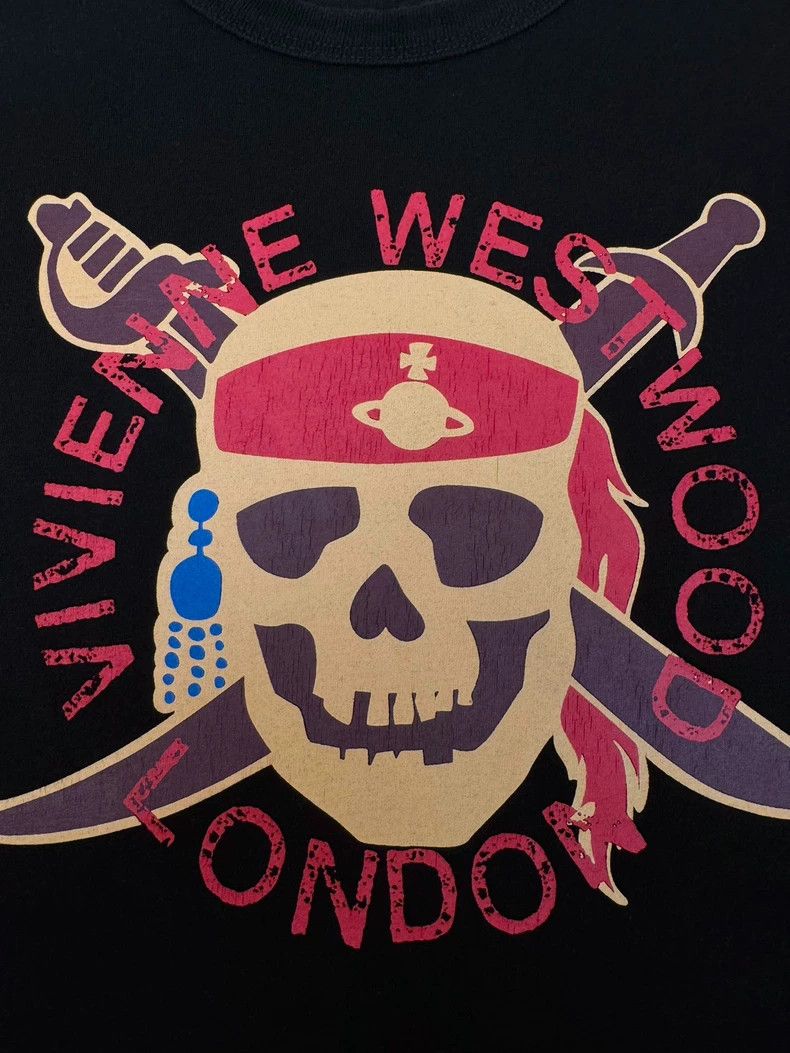 Vivienne Westwood Vivienne Westwood Skull Pirate T-shirt Size L / US 10 / IT 46 - 4 Thumbnail