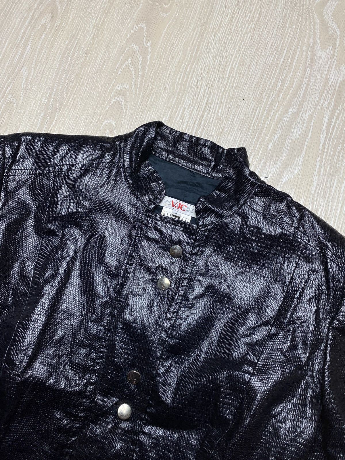Versace Jeans Couture Vintage VJC Versace Jeans Couture Coated Linen Reptile S Size US S / EU 44-46 / 1 - 2 Thumbnail