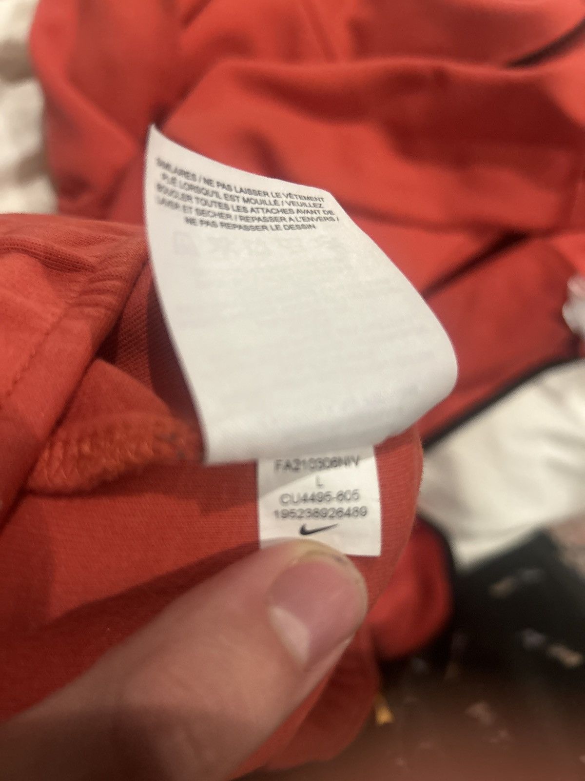 Nike Nike Tech Fleece FULL SUIT “Lobster red” sz M tall top L bot Size US L / EU 52-54 / 3 - 19 Thumbnail