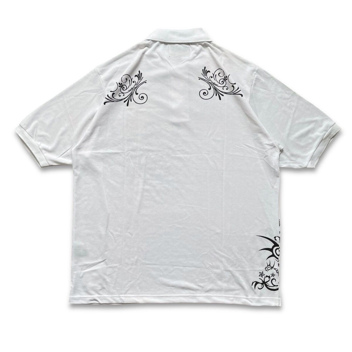 Other Vintage Y2K Tribal Gothic Old Skool Hood Toxic Polo Shirt Size US XL / EU 56 / 4 - 3 Thumbnail
