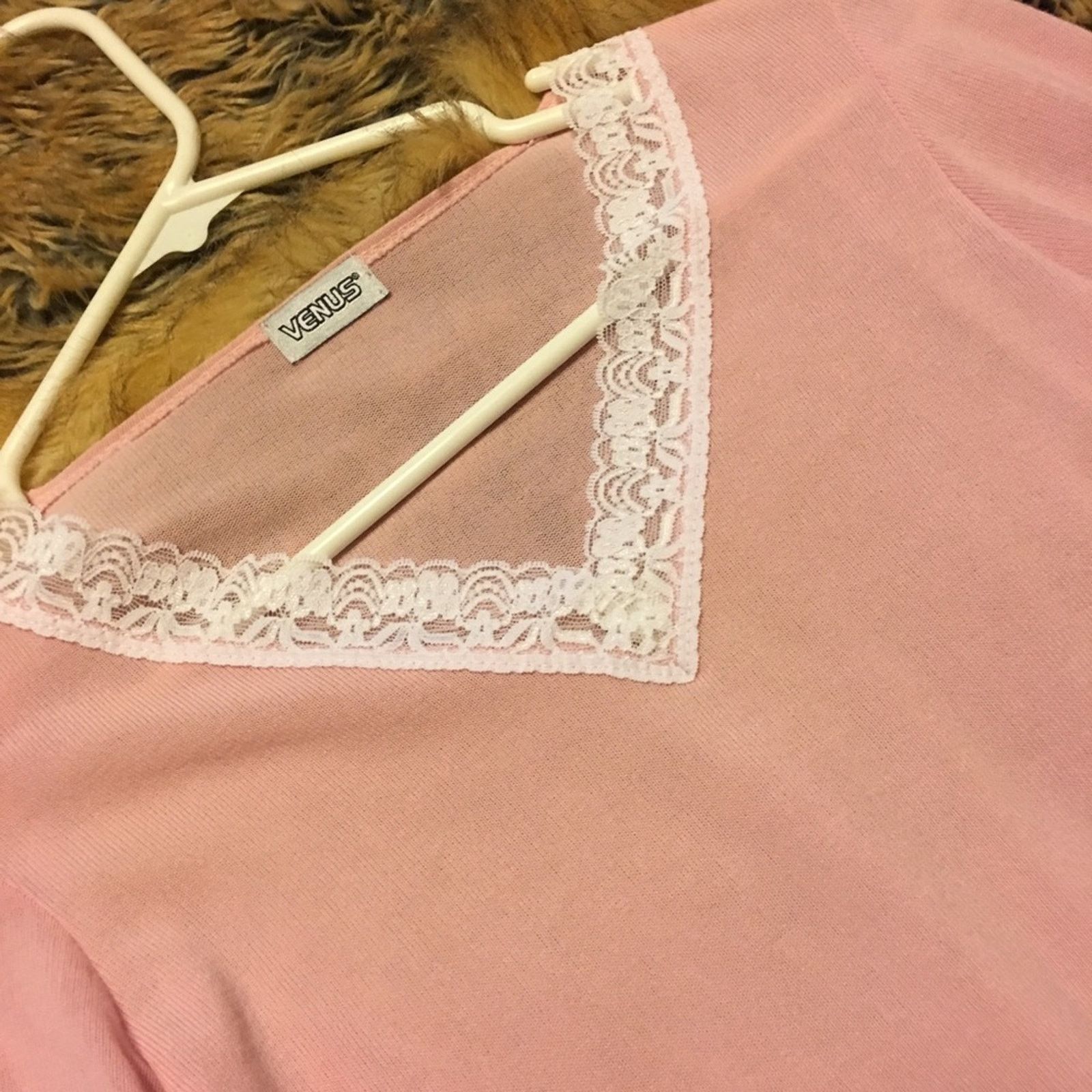 Other Venus Pretty in Pink soft light lace detail top S Size S / US 4 / IT 40 - 5 Thumbnail