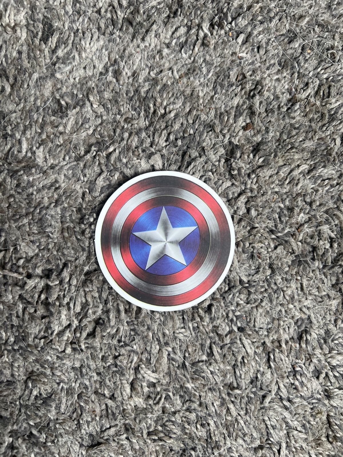 Marvel Comics Marvel Captain America’s Shield Sticker Size ONE SIZE - 1 Thumbnail