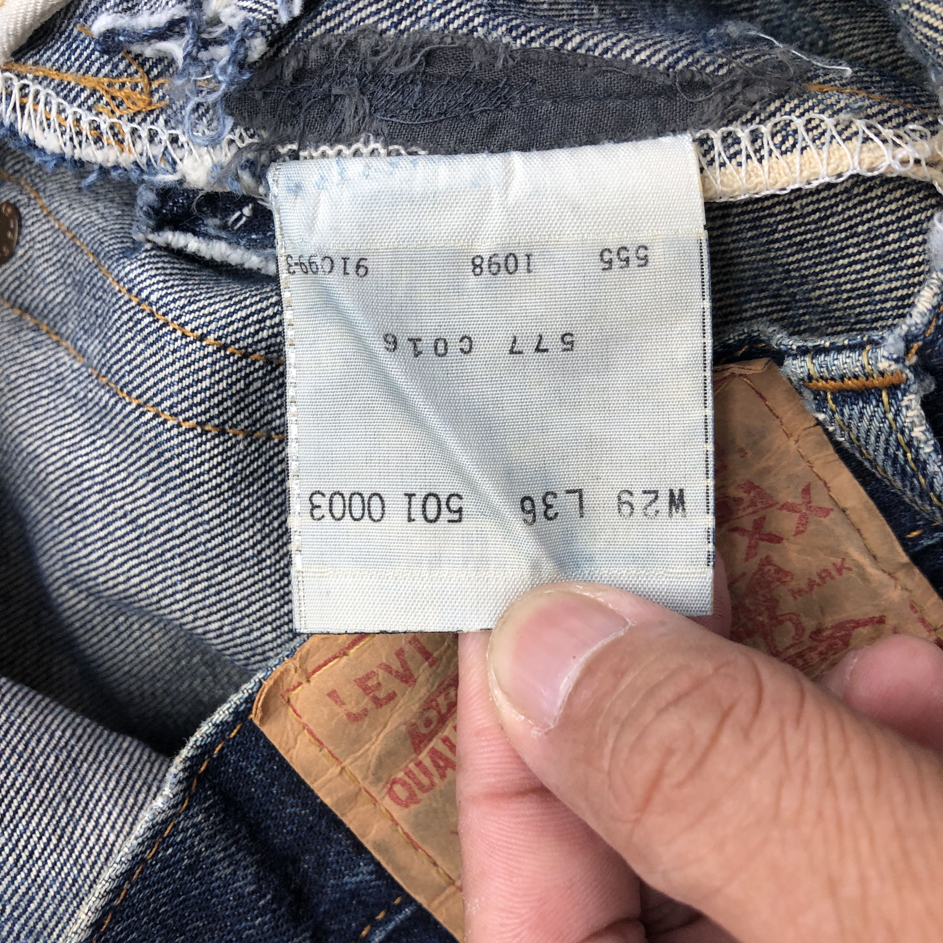 Levi's Vintage Levis 501xx Selvedge Jeans Distressed Faded Denim Size 28" / US 6 / IT 42 - 10 Thumbnail