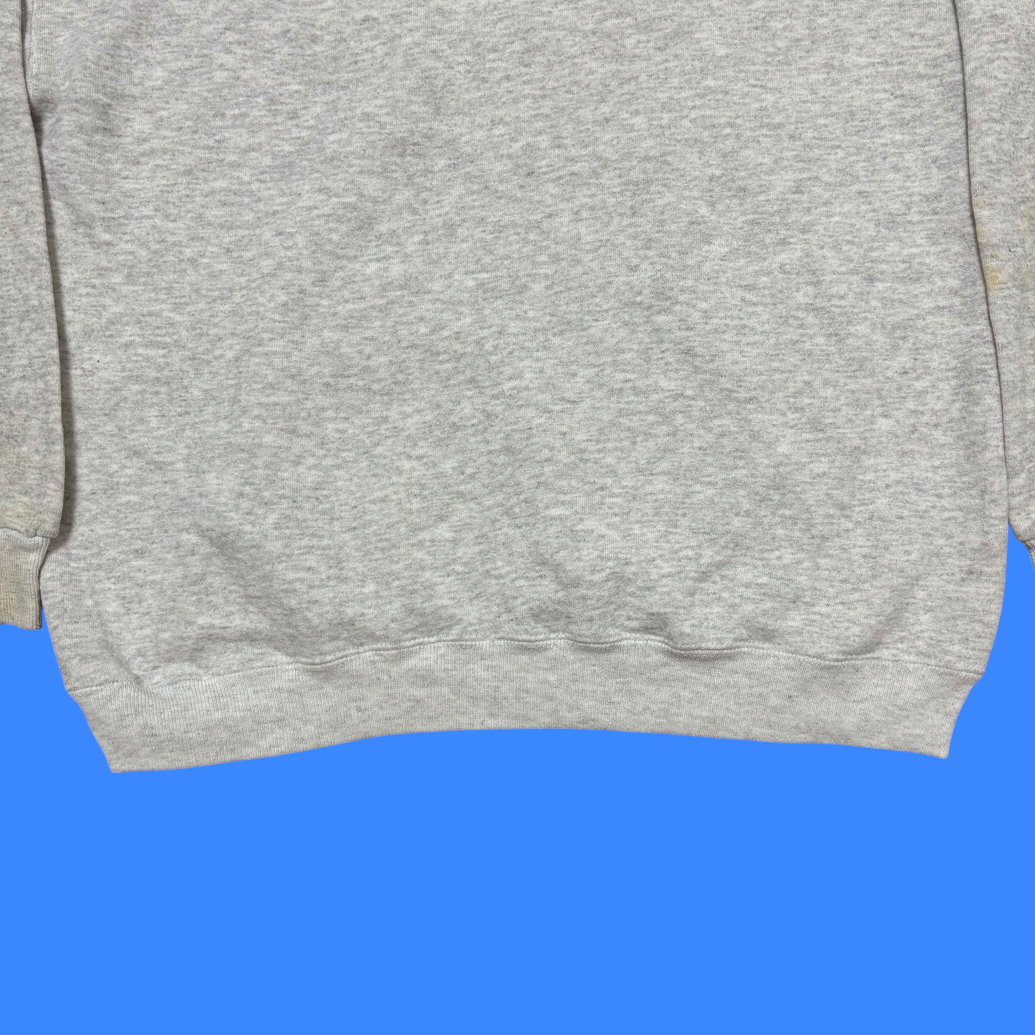 Vintage Vintage Blank Hoodie Gray 90s Salem Sportswear Made In Usa Size US L / EU 52-54 / 3 - 17 Thumbnail