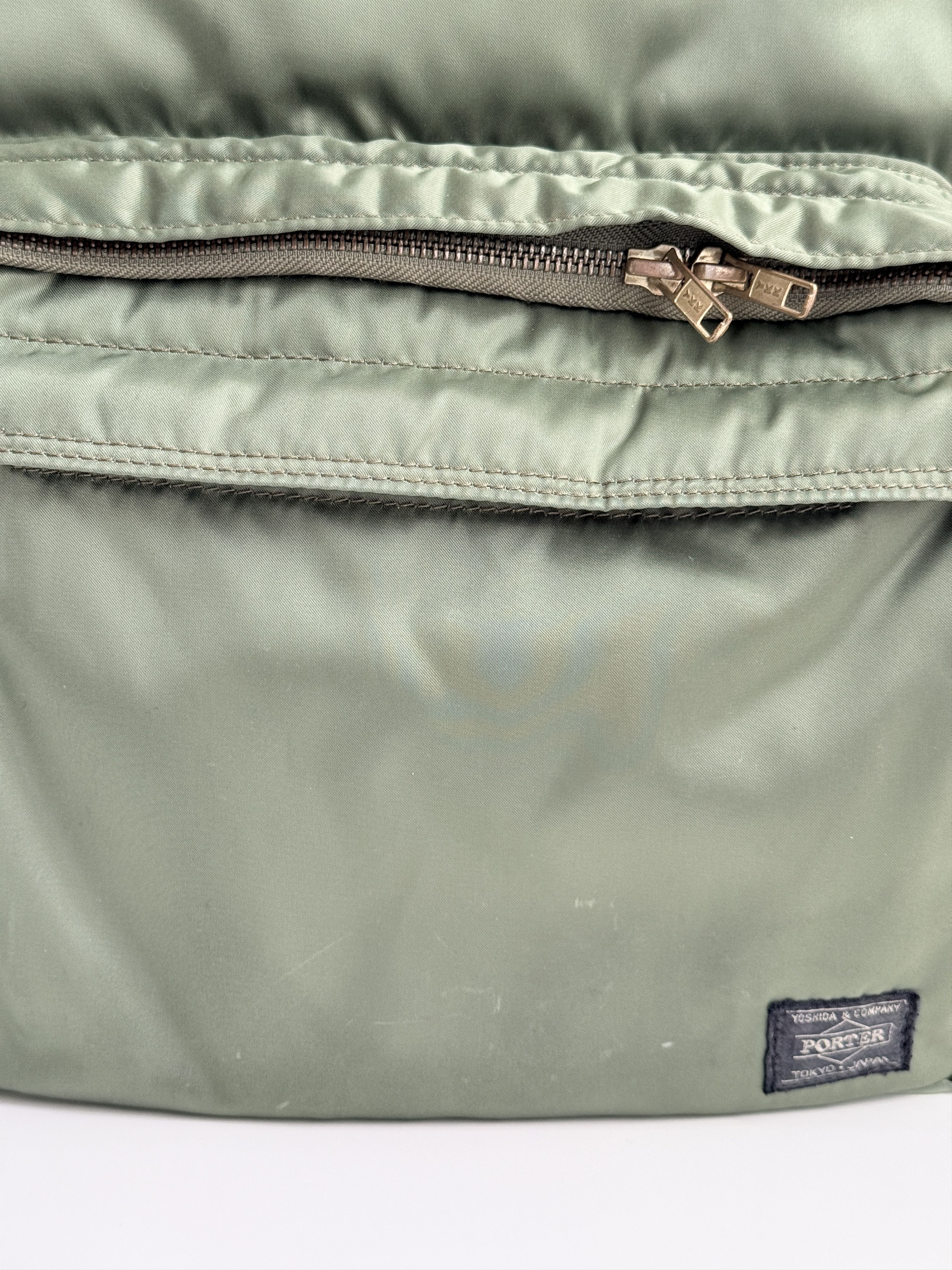 Porter Porter-Yoshida Tanker Backpack L Sage Green Size ONE SIZE - 13 Thumbnail