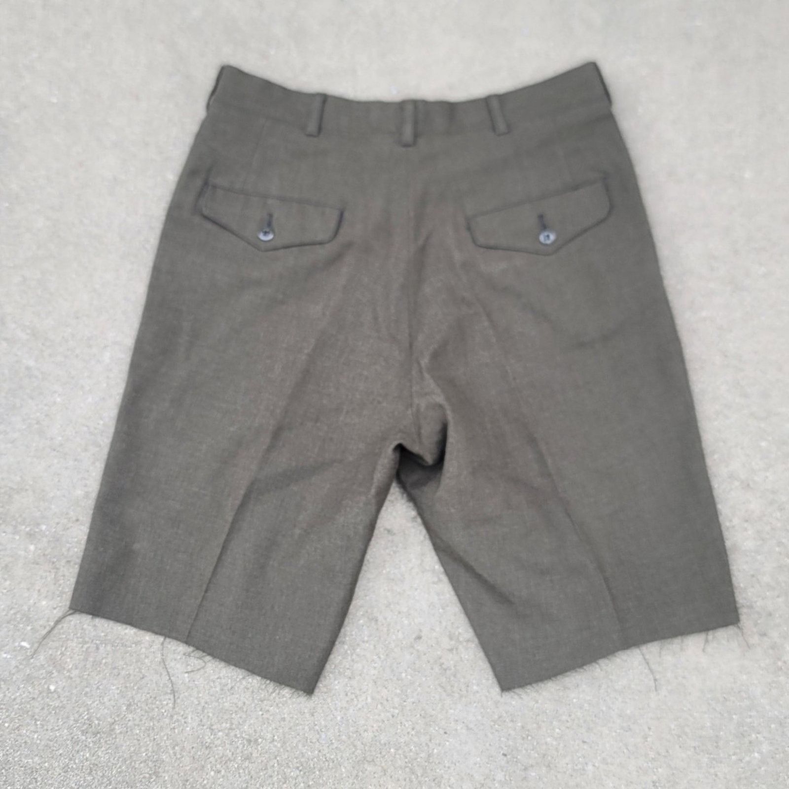 The Unbranded Brand Vtg US Military 100% Cutoff Pants Trousers Shorts Size US 31 - 2 Thumbnail