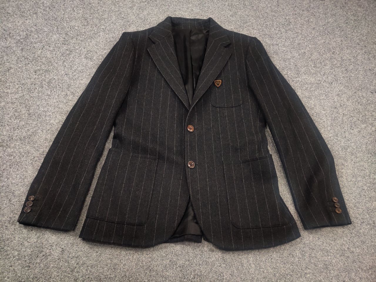 Polo Ralph Lauren Polo Ralph Lauren Wool Pin Stripe Blazer Jacket Vintage RRL Size US M / EU 48-50 / 2 - 3 Thumbnail