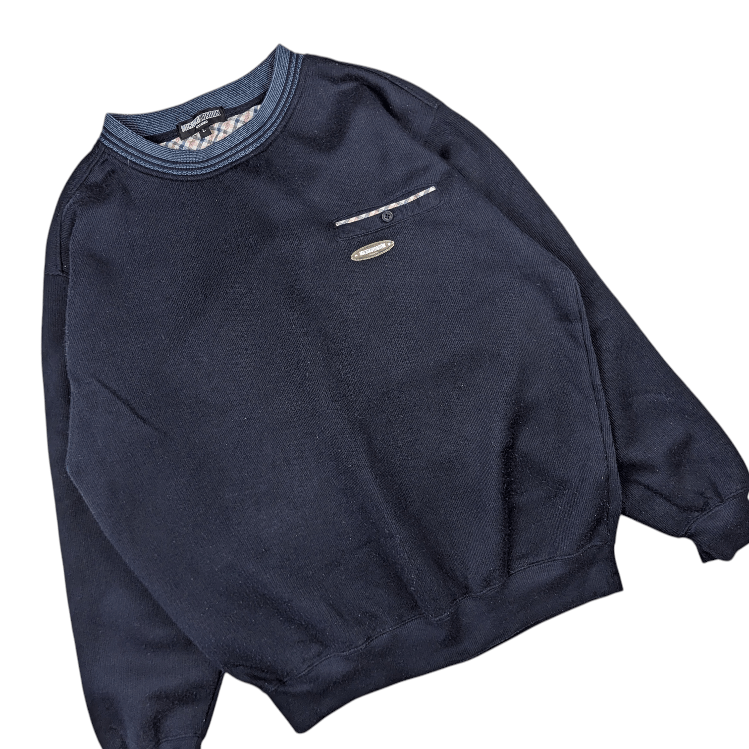 Japanese Brand MICHIKO KOSHINO London Japanese Brand Retro Sweatshirts Size US M / EU 48-50 / 2 - 5 Thumbnail