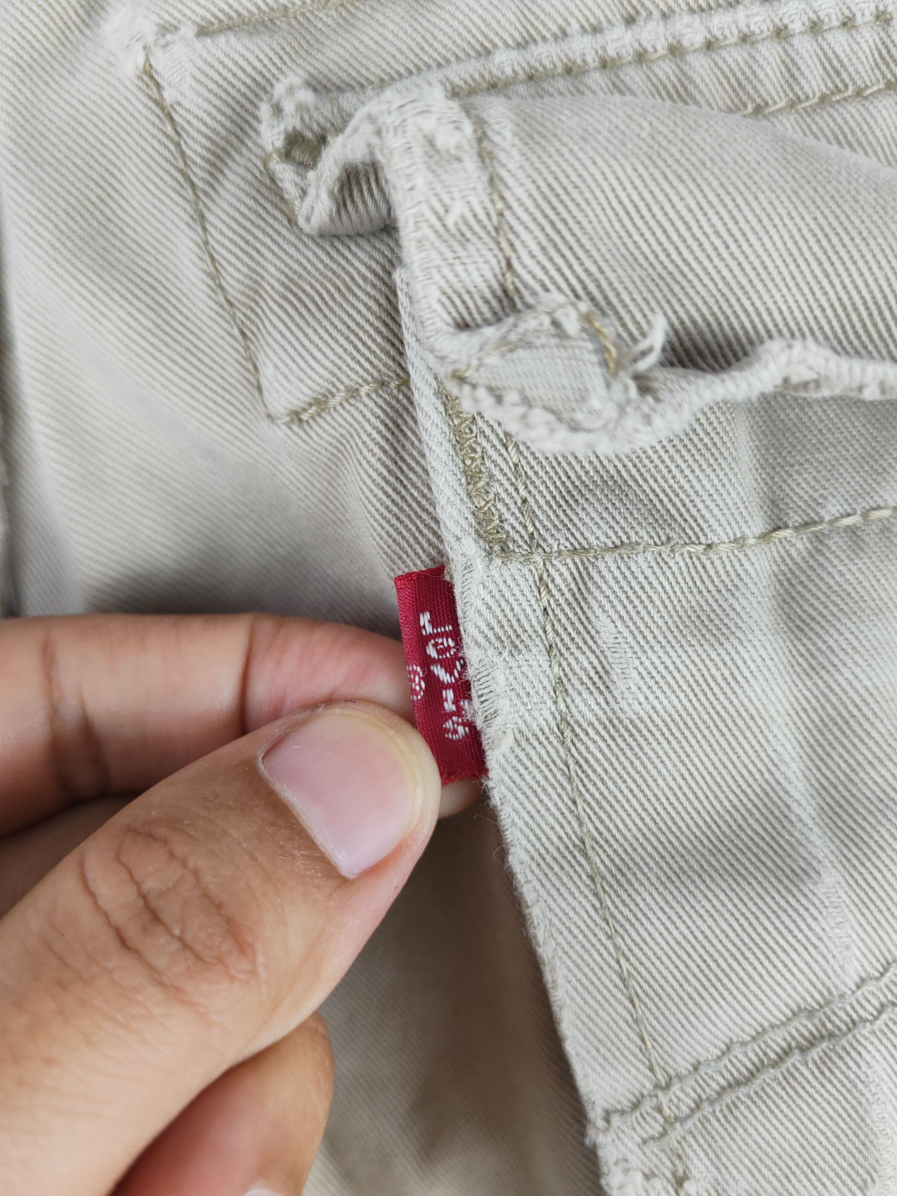 Levi's Levi's Beige Multipocket Shorts #S2840 Size US 32 / EU 48 - 11 Thumbnail