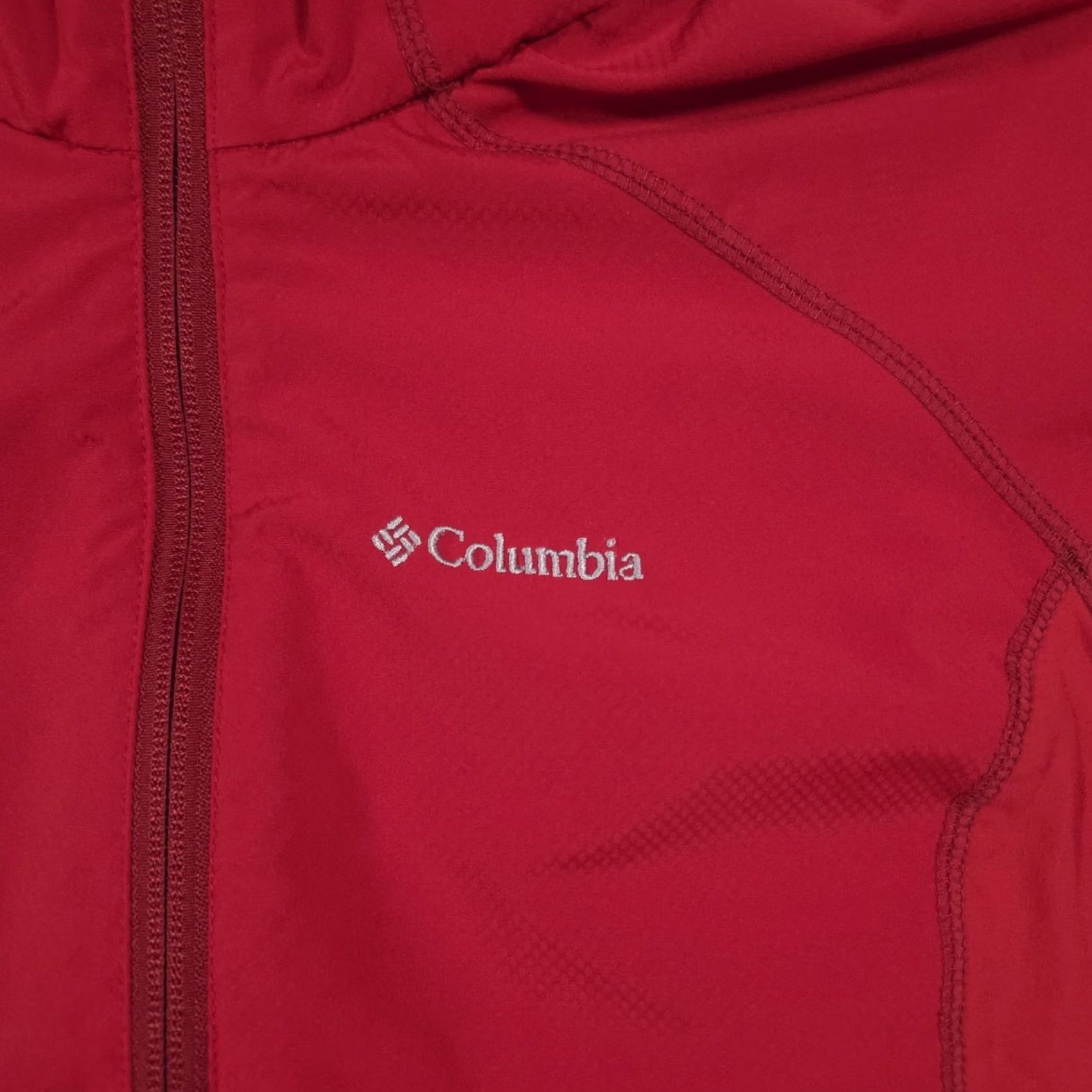 Vintage Columbia Jacket Womens Small Red Omni-Shield Softshell Full Zip Lightweight Jacket Size S / US 4 / IT 40 - 3 Thumbnail