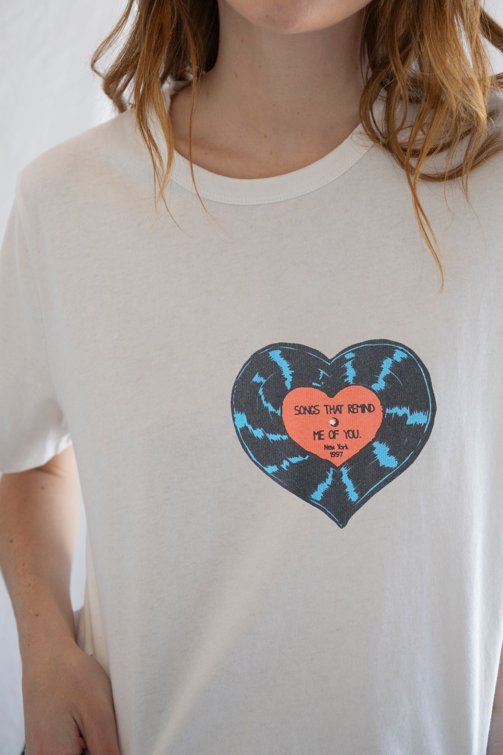 Designer × Vintage Vinyl Tee – Songs That Remind Me of You Size L / US 10 / IT 46 - 4 Thumbnail
