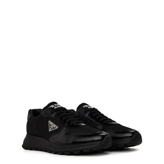 Prada Men'S Triangle Logo Re-Nylon Trainers Size US 10 / EU 43 - 4 Thumbnail