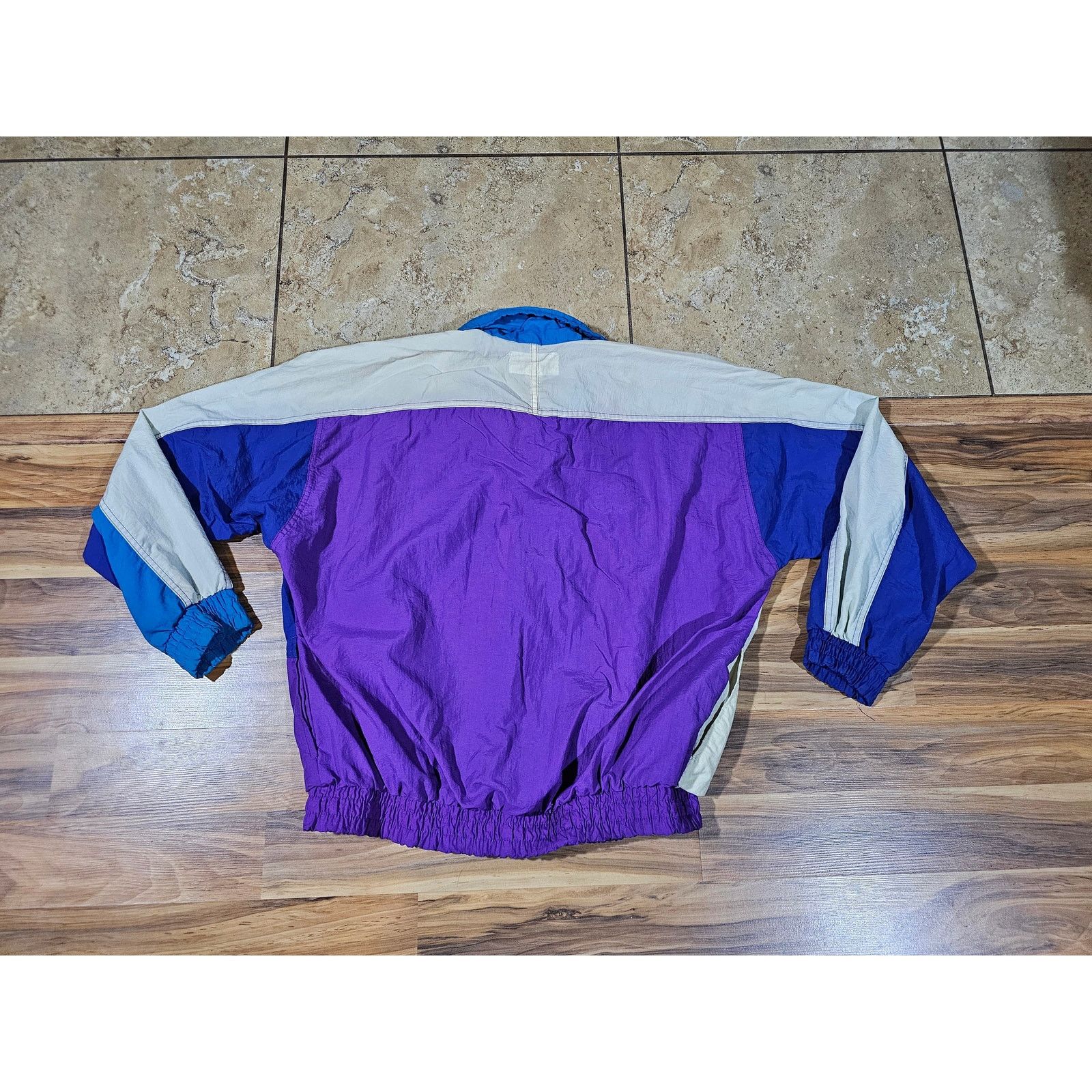Other Voit Tennis Lightweight Windbreaker Blue White Jacket XL 80s Size US XL / EU 56 / 4 - 2 Thumbnail