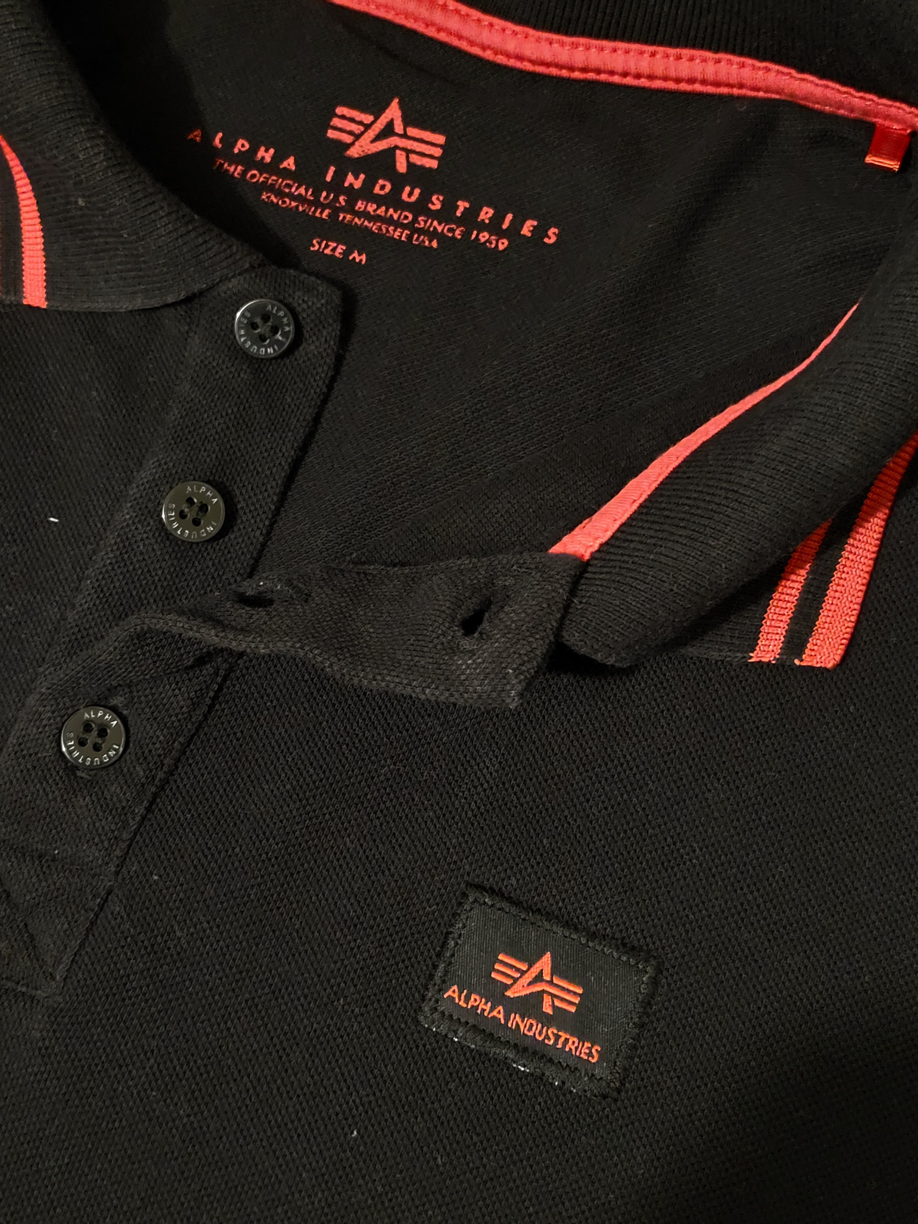 Alpha Industries Alpha Industries Polo Shirt Short sleeve Size US M / EU 48-50 / 2 - 5 Thumbnail