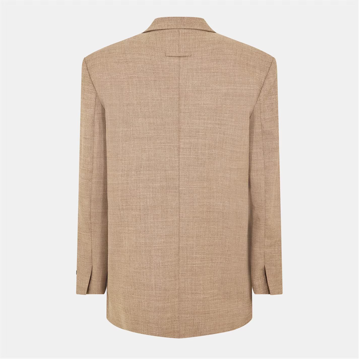 Fear of God o1g2r1mq0426 Relaxed Fit Blazer in Beige Size US M / EU 48-50 / 2 - 2 Thumbnail