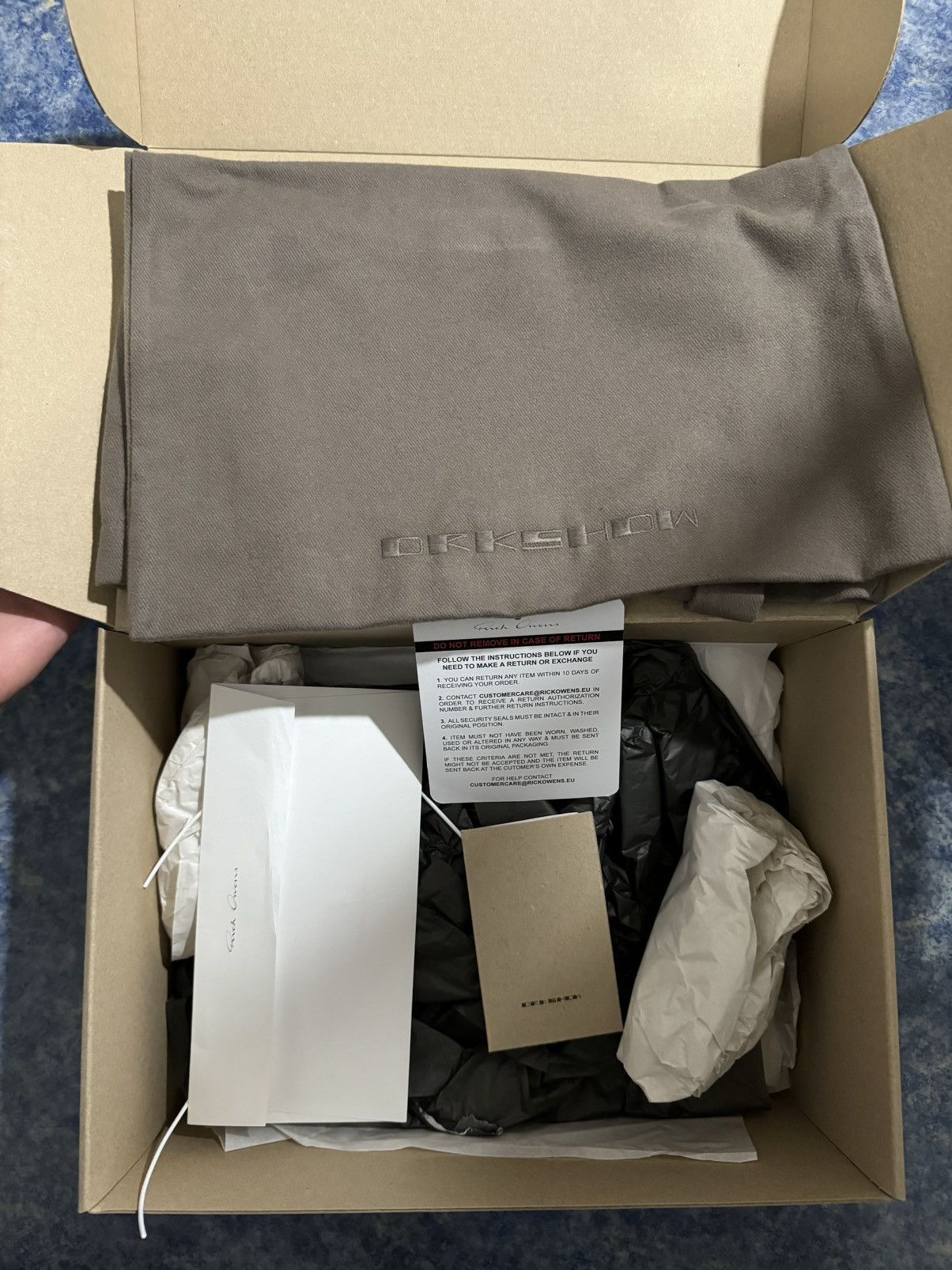 Rick Owens × Rick Owens Drkshdw Rick Owens DRKSHDW Size US 8 / EU 41 - 15 Thumbnail
