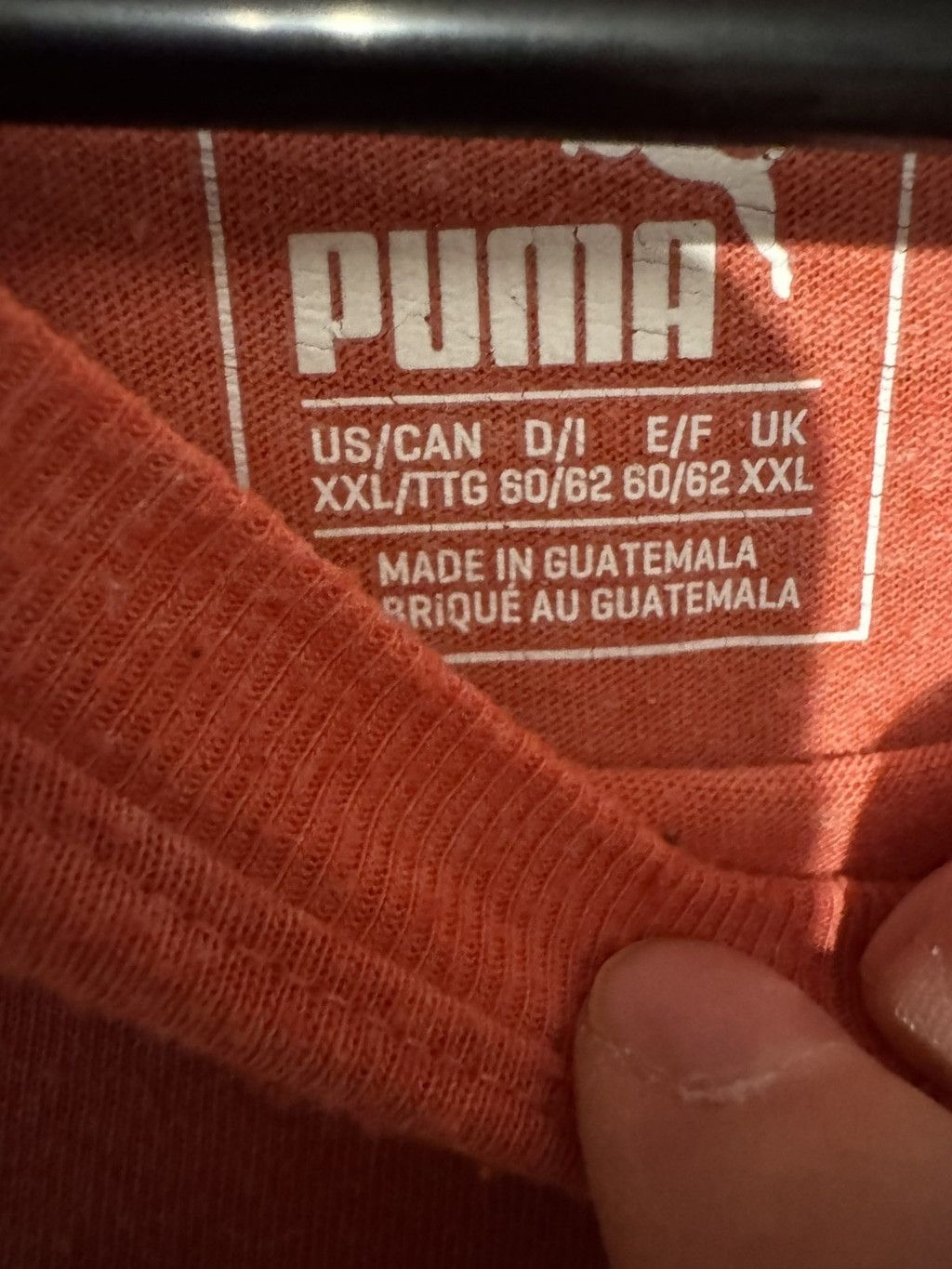Puma Puma Red Logo T-Shirt Men's Size XXL Size US XXL / EU 58 / 5 - 6 Thumbnail