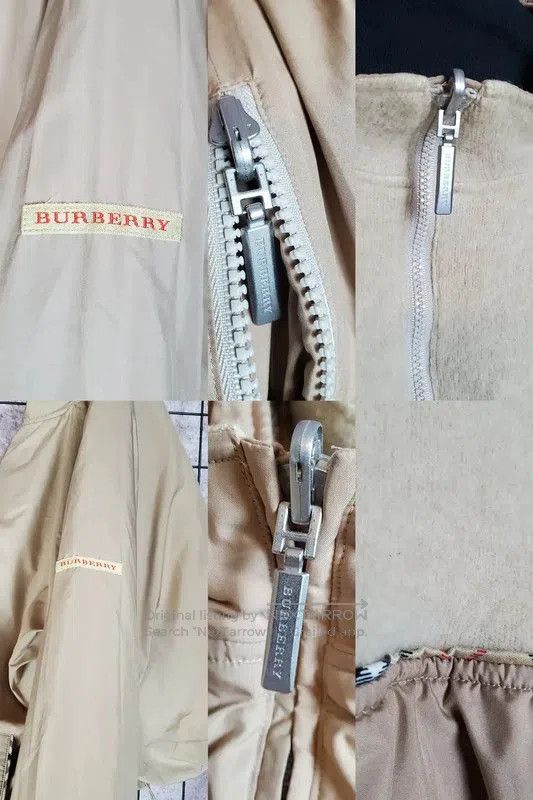 Burberry Burberry Khaki Wool Logo Long Sleeve Sweatshirt. Size L / US 10 / IT 46 - 9 Thumbnail