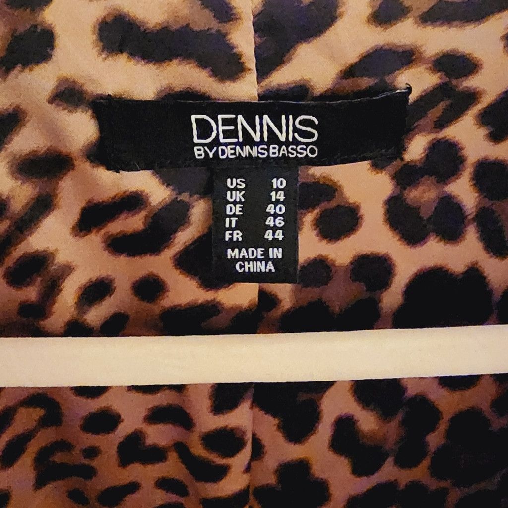 Other NWOT Dennis Basso - Luxe Crepe Snap- Front Jacket Size L / US 10 / IT 46 - 6 Thumbnail