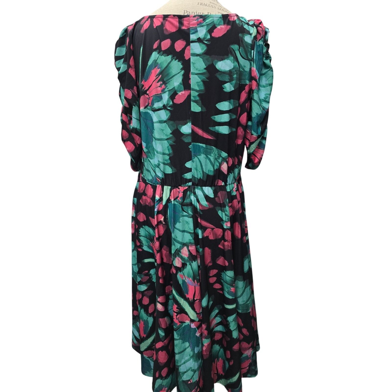 Other Torrid Mini Studio Knit Cinch Front Skater Dress, Size 2 Size XXL / US 16-18 / IT 52-54 - 4 Thumbnail