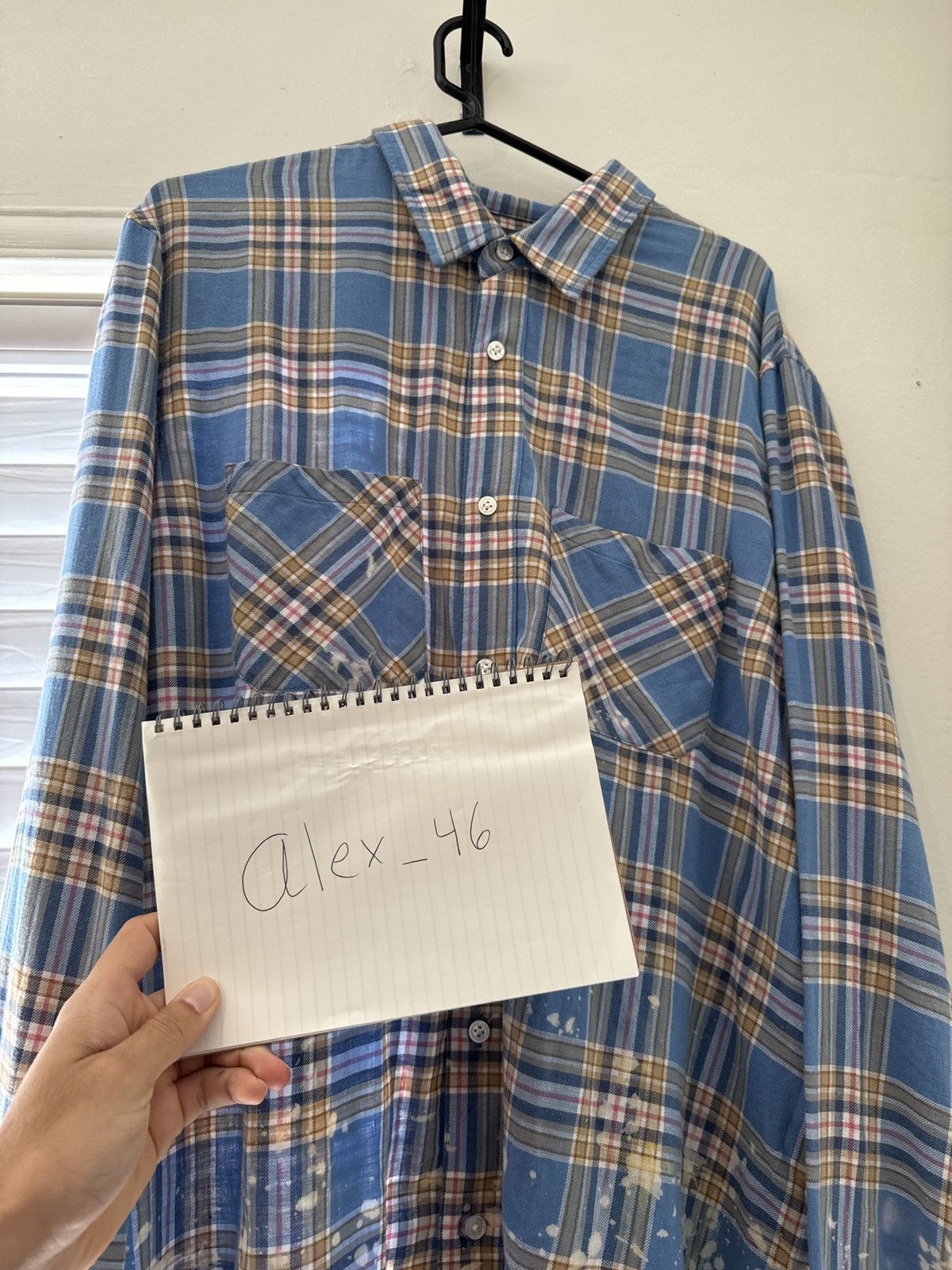Amiri Amiri Flannel Size ONE SIZE - 5 Thumbnail