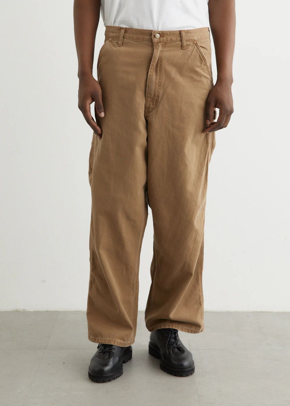 Orslow 💚 Orslow Dad's Fit Painter Pants Brown Size 3 NEW Size US 33 - 3 Thumbnail