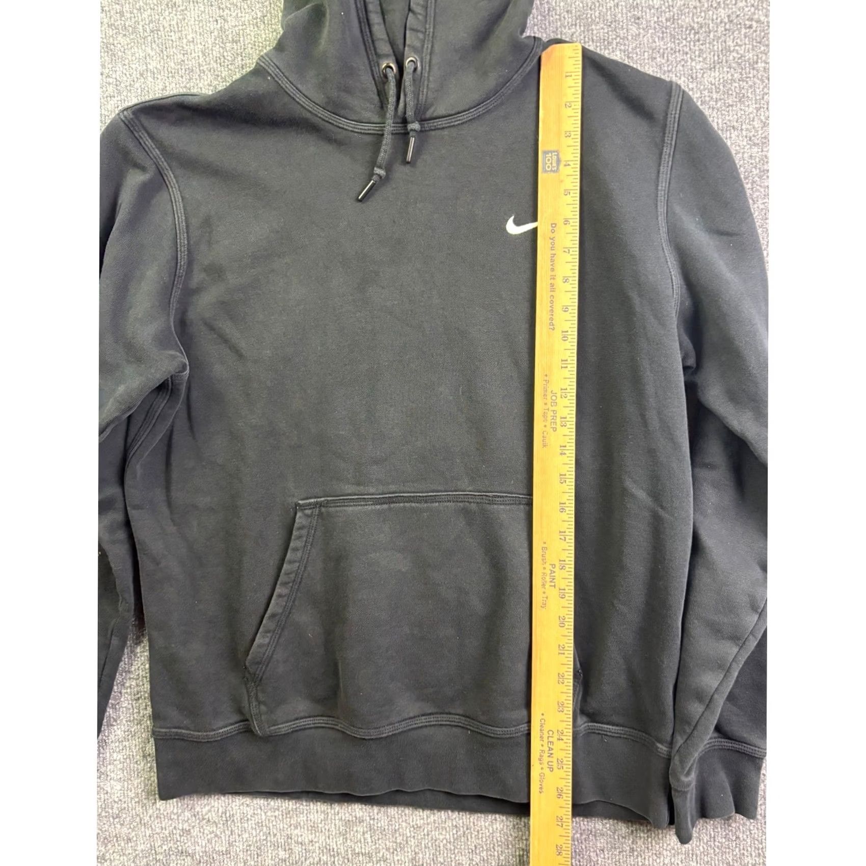 Nike Nike Hoodie Mens L Black Swoosh Pullover Fleece Sweatshirt Size US L / EU 52-54 / 3 - 3 Thumbnail