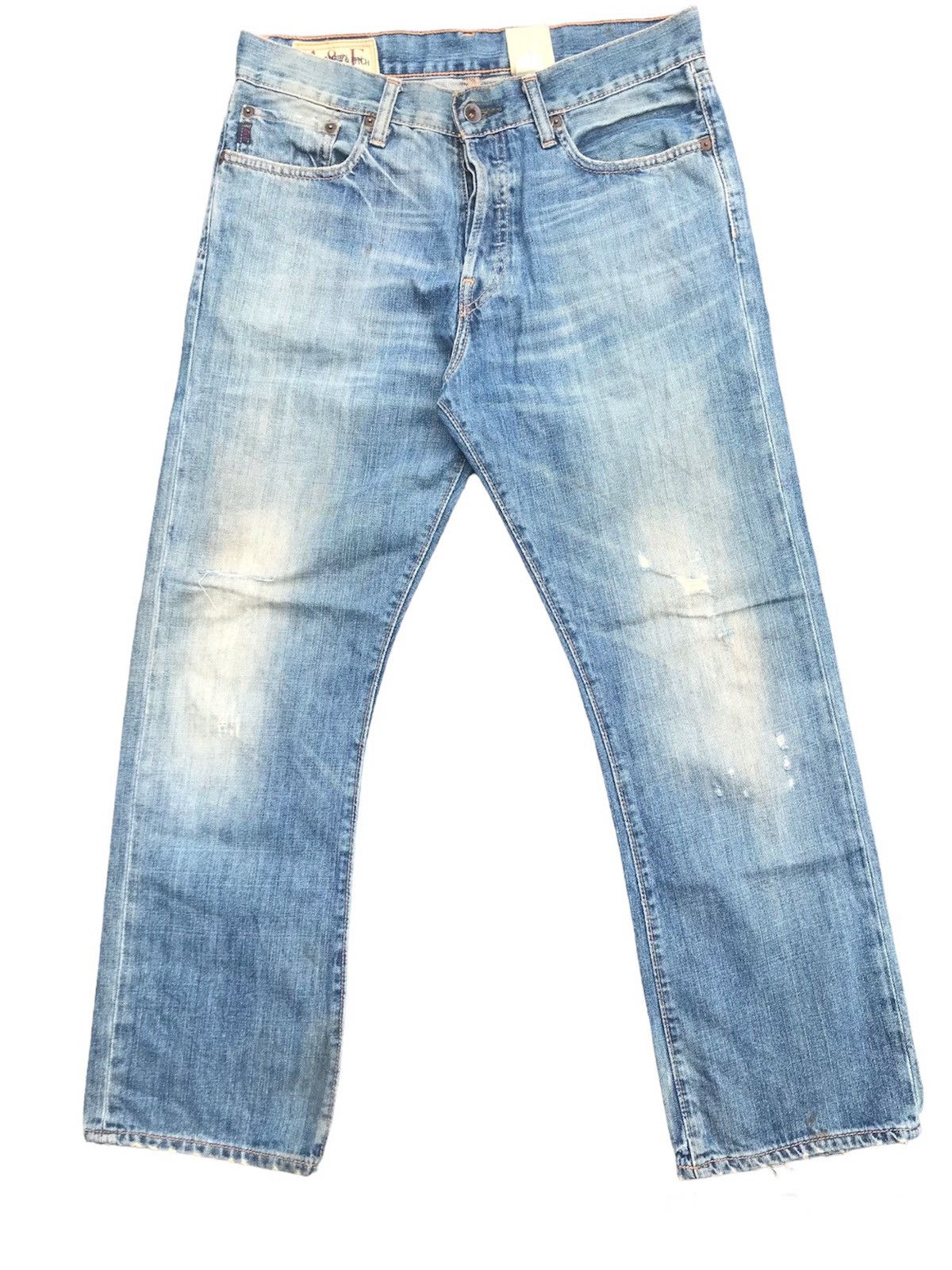 Abercrombie & Fitch Vintage Abercrombie & Fitch Distressed Denim Size US 32 / EU 48 - 1 Thumbnail