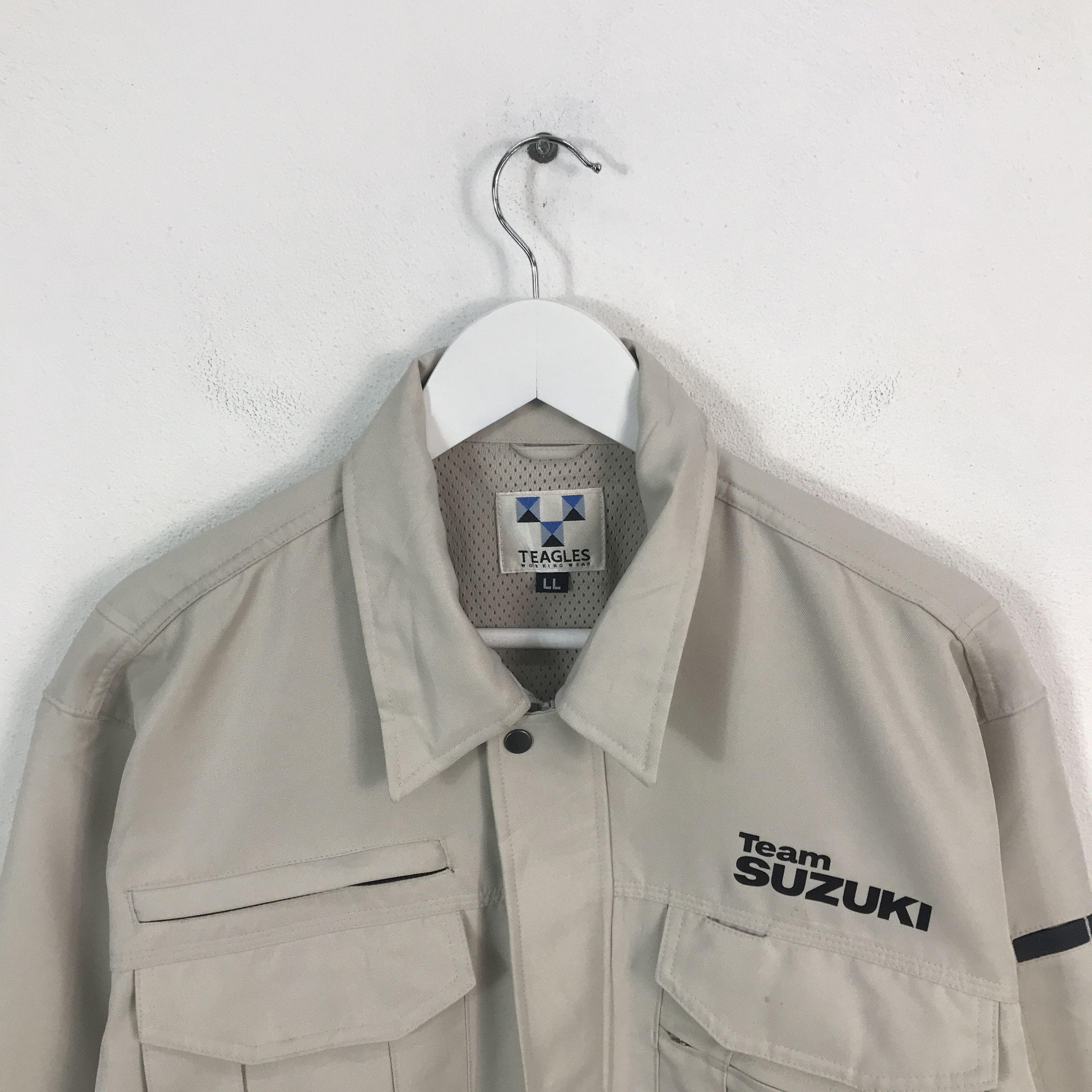 Japanese Brand Team Suzuki Worker Custom Sport Jacket Size US L / EU 52-54 / 3 - 2 Thumbnail