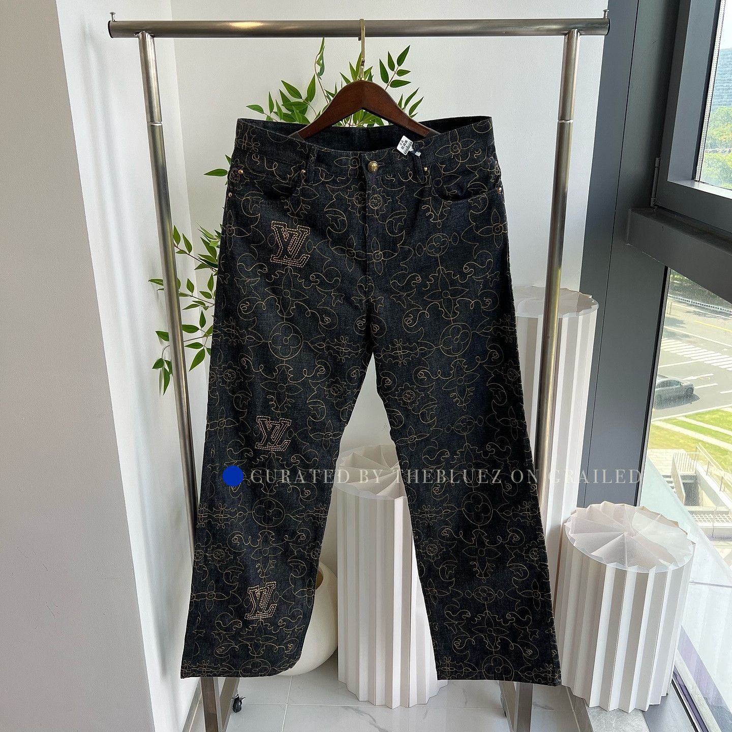 Louis Vuitton Timberland x Louis Vuitton Black Denim Pants Size US 32 / EU 48 - 1 Thumbnail