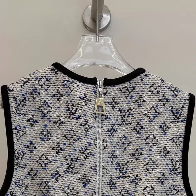 Louis Vuitton Louis Vuitton Old Flower Full Print Sleeveless Dress Size XS / US 0-2 / IT 36-38 - 5 Thumbnail