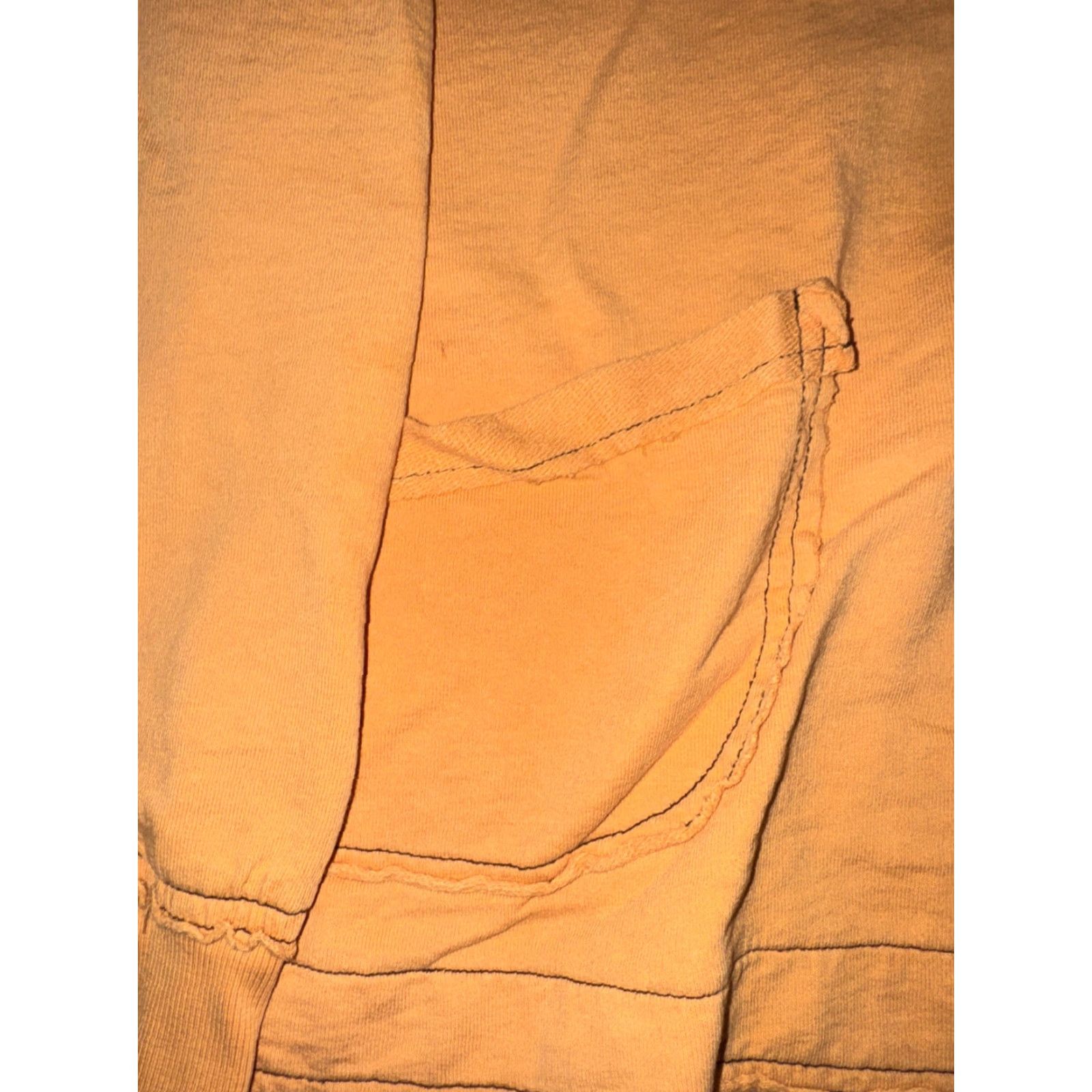 Vintage VINTAGE Produce Company Shirt Women 20x22 100% Cotton Orange Workwear Button-Up Long Sleeve Cropped Size M / US 6-8 / IT 42-44 - 3 Thumbnail