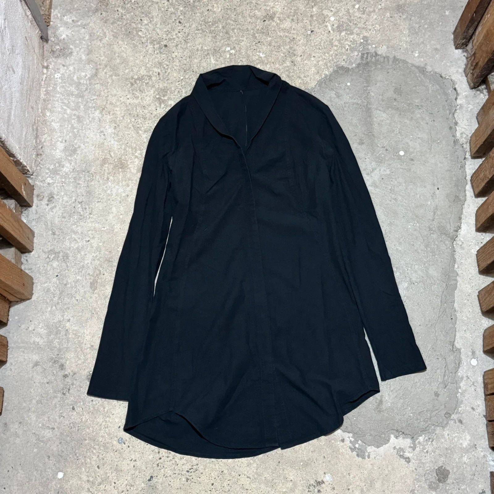 Masnada asymmetrical long shirt