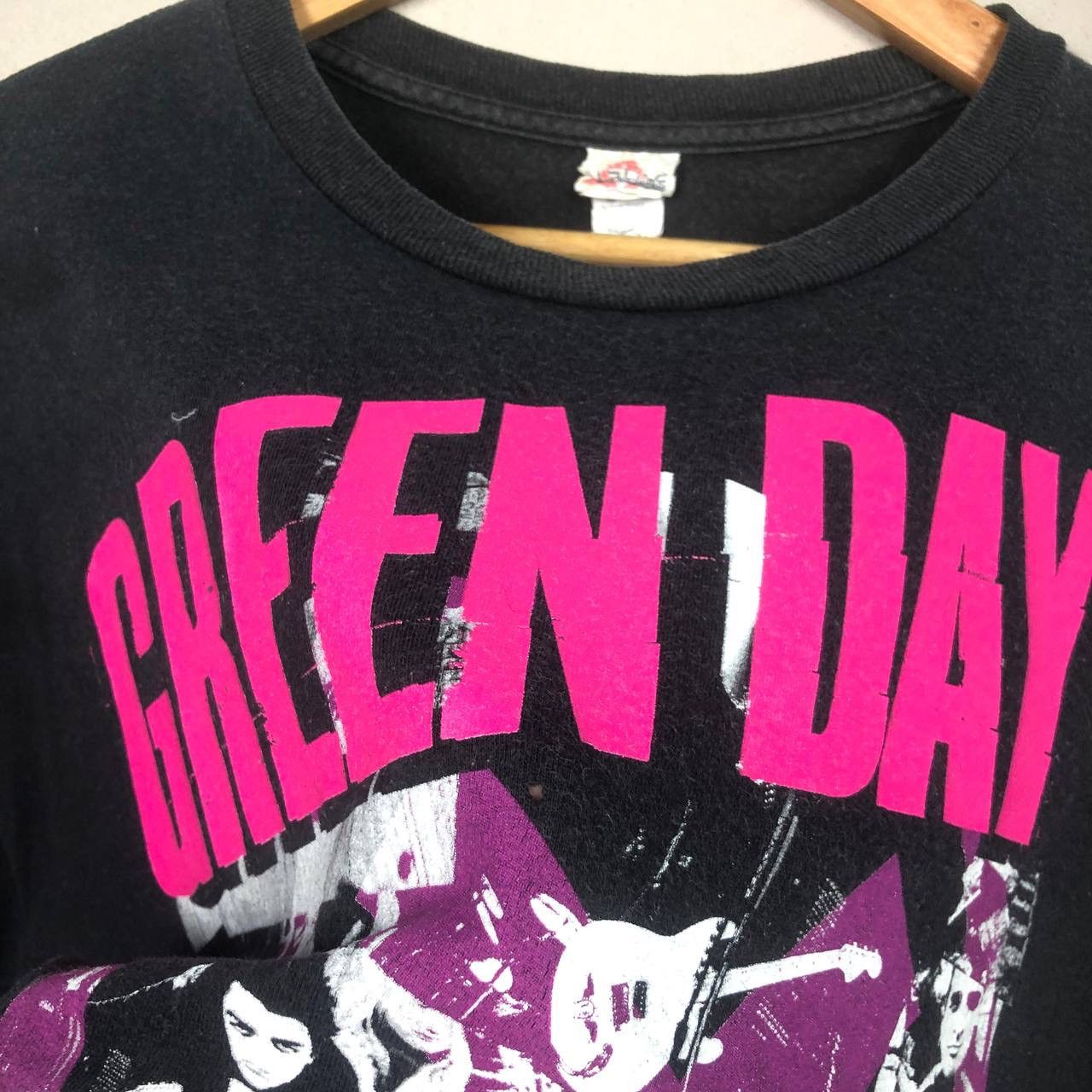 Band Tees Crazy Y2K Green Day Rock Band Printed Tee Shirt Size US L / EU 52-54 / 3 - 6 Thumbnail