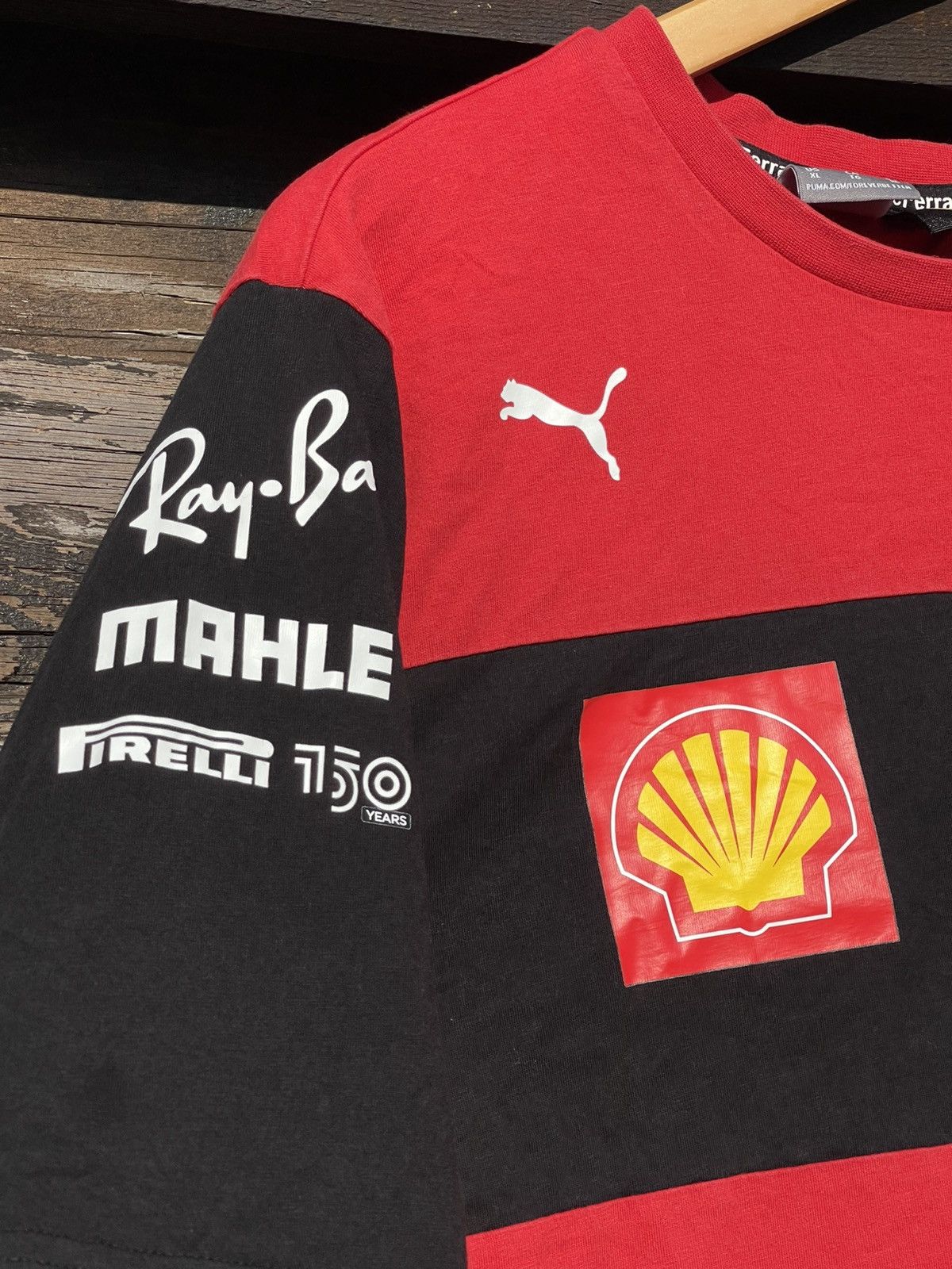 Ferrari × Puma Puma Ferrari #16 Charles Leclerc Formula 1 T-shirt jersey Size US XL / EU 56 / 4 - 4 Thumbnail