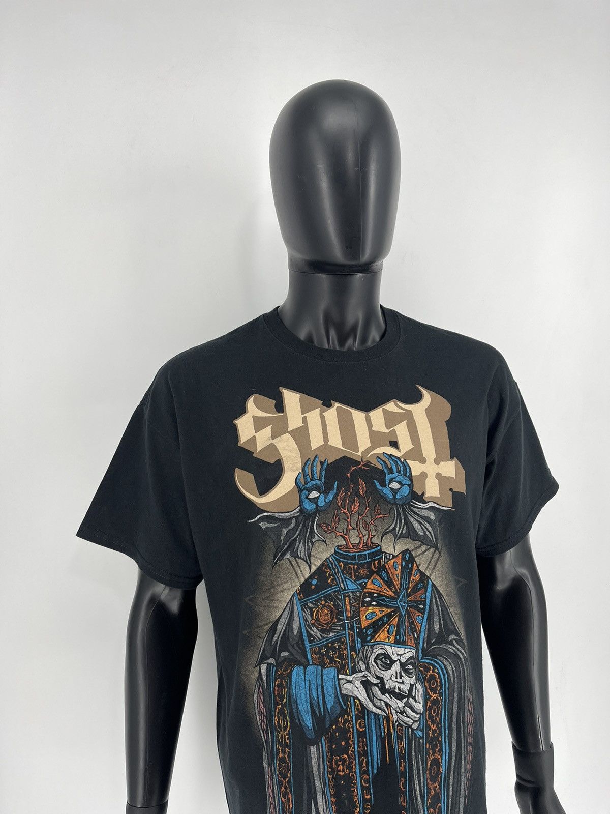 Band Tees Vintage 90s Ghost 666 Skulls Vamp Dead Face Horror Tee 90s Size US XL / EU 56 / 4 - 3 Thumbnail