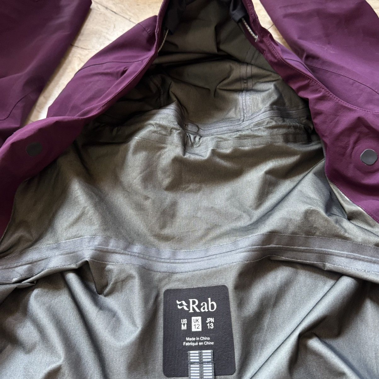Rab Rab Kangri Goretex rain Jacket Size M / US 6-8 / IT 42-44 - 15 Thumbnail