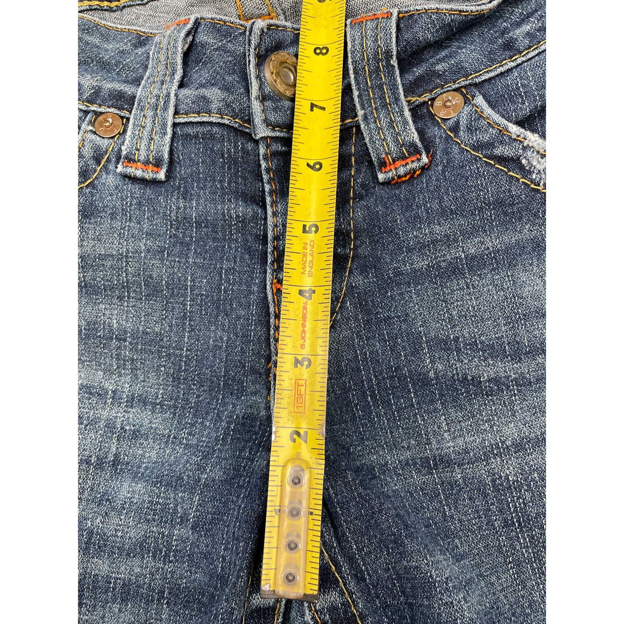True Religion True Religion Women's Blue Jeans Boot Cut size 29 x 30 SKU Size 29" - 5 Thumbnail