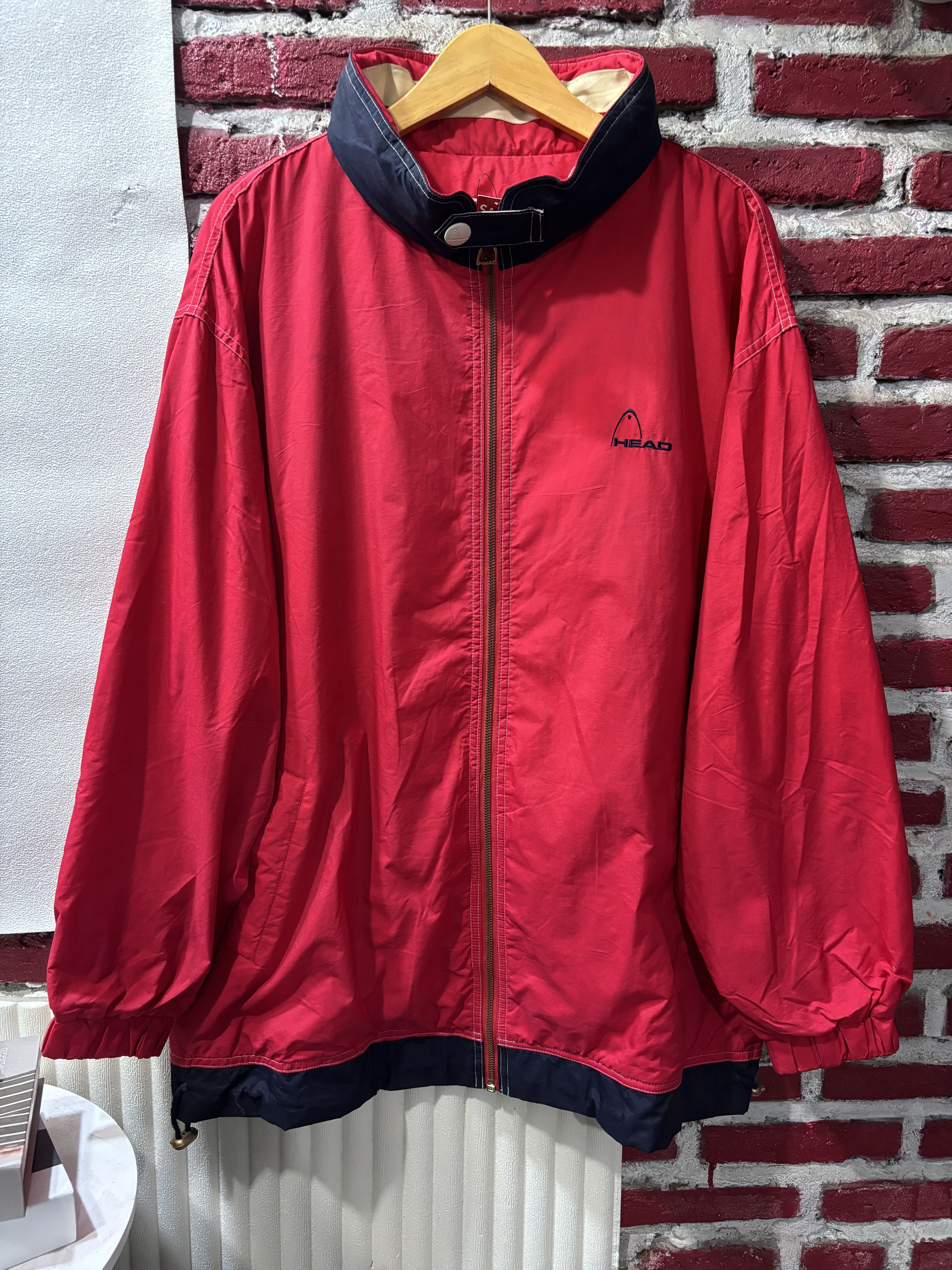 Jacket Vintage “ HEAD “ with Hoodie