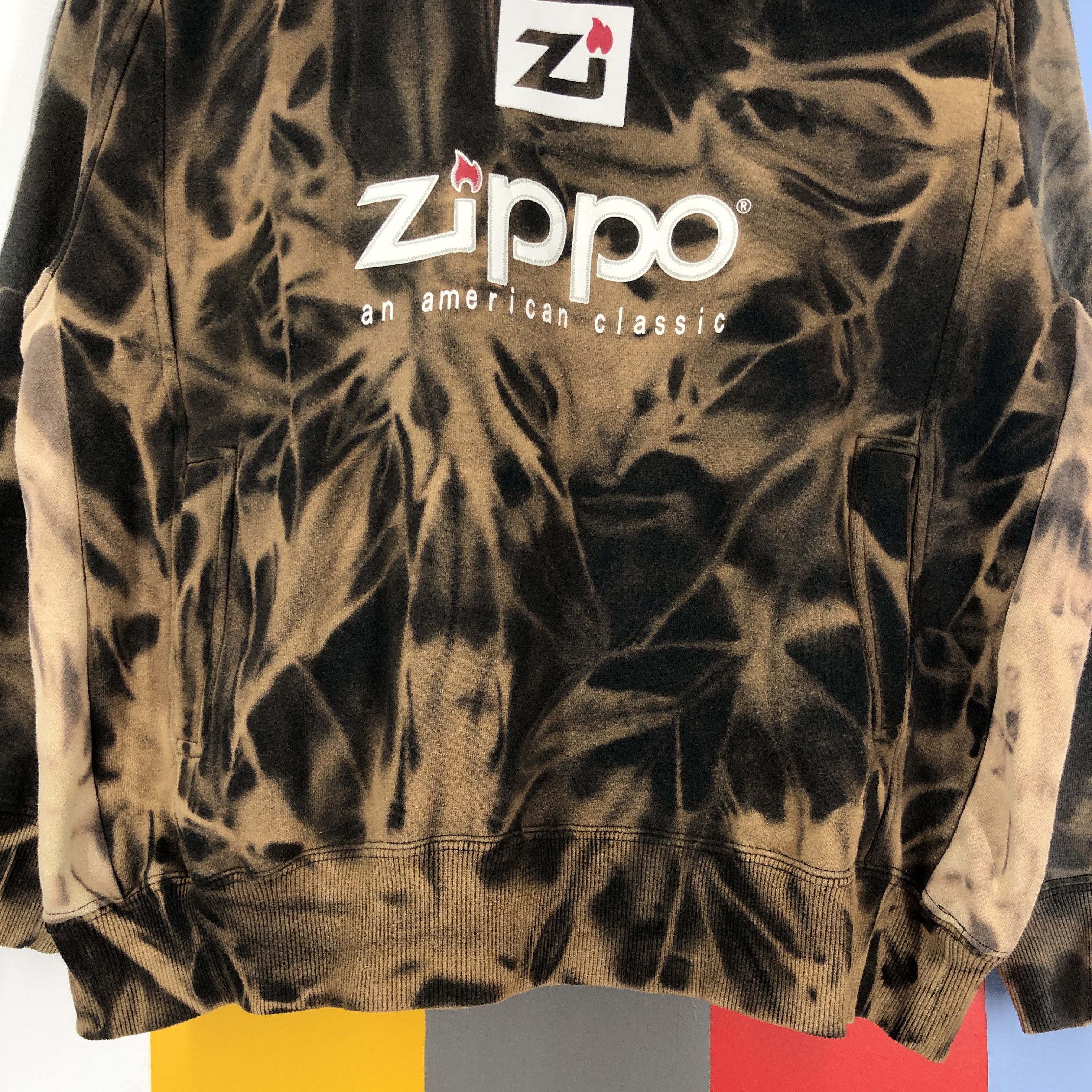 Zippo ZIPPO Acid Wash Hoodie Pullover #1471/AY Size US M / EU 48-50 / 2 - 5 Thumbnail