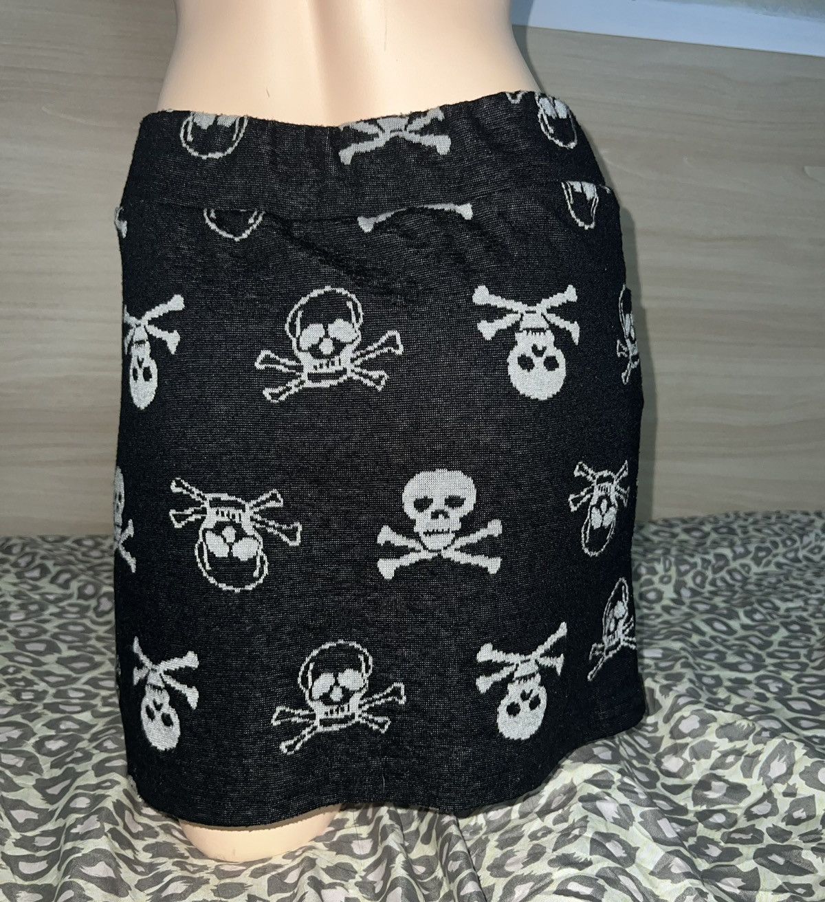 Japanese Brand CRAZY ANGEL skull set hoodie + skirt ☠️ ➕ Size M / US 6-8 / IT 42-44 - 6 Thumbnail